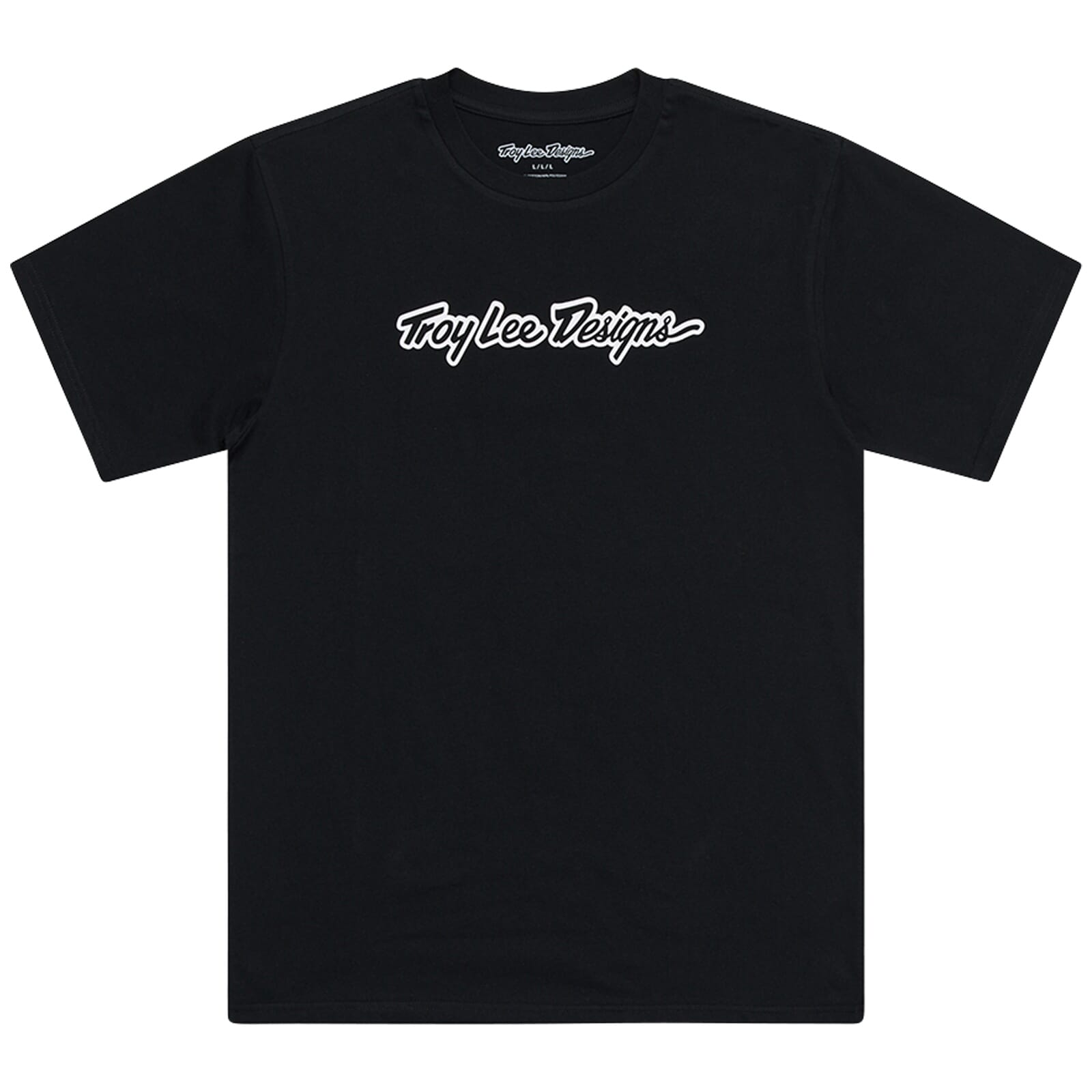 Troy Lee Designs Signature T-Shirt Signature - Black / S