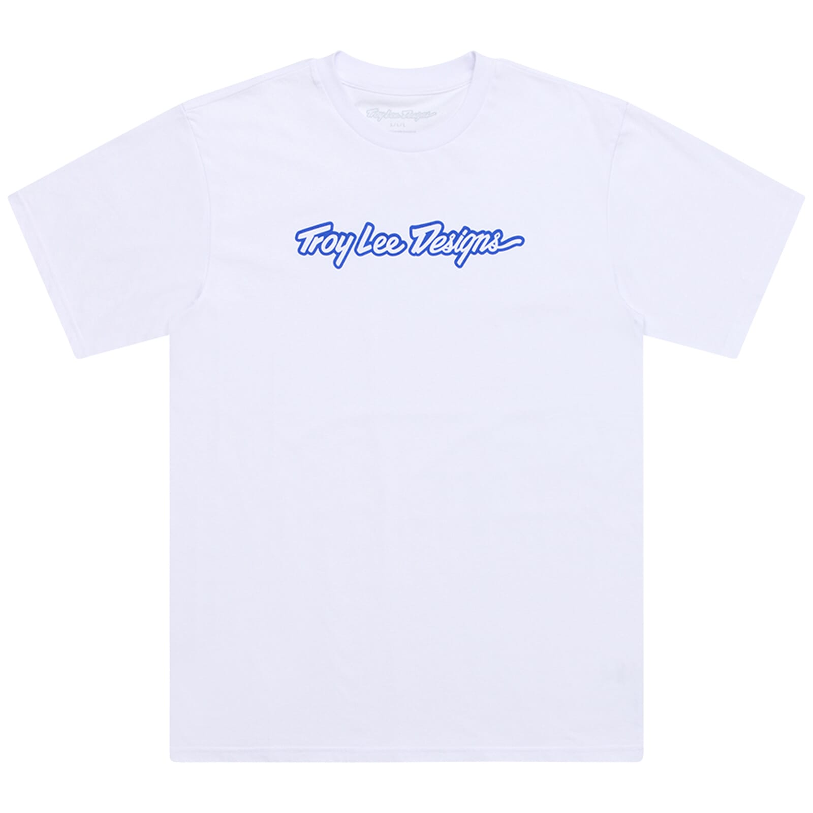 Troy Lee Designs Signature T-Shirt Signature - White / S