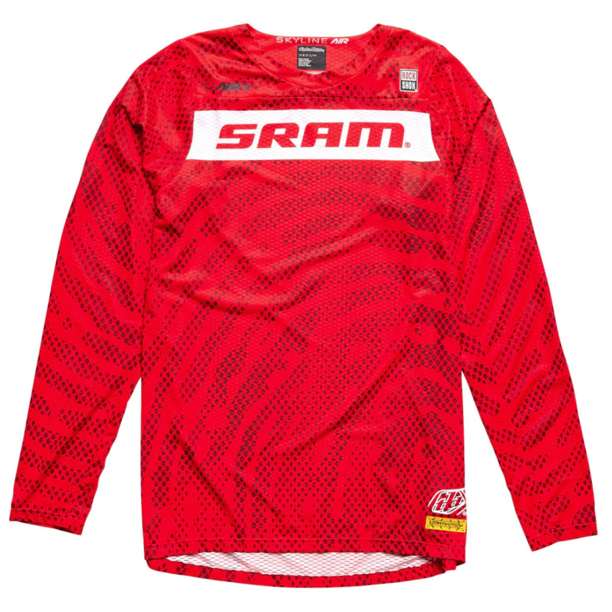 Troy Lee Designs Skyline LS Jersey SRAM Eagle - Black / S