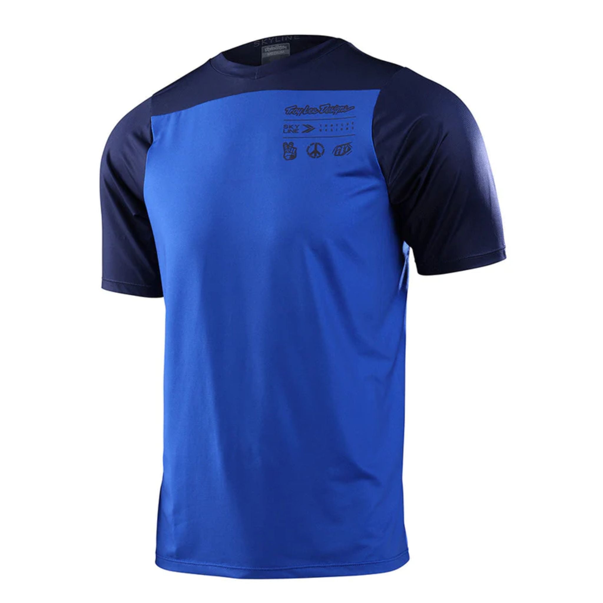 Troy Lee Designs Skyline SS Jersey Mono - True Blue / M