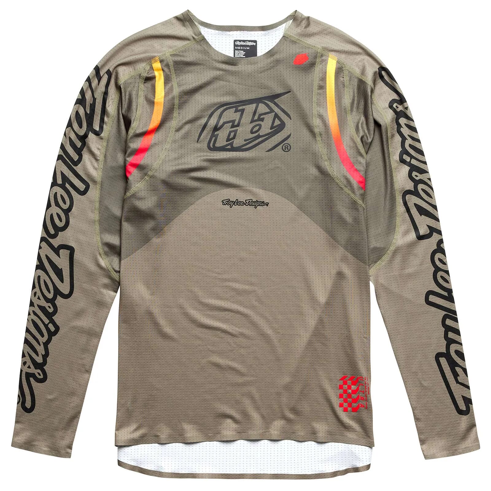 Troy Lee Designs Sprint Ultra Jersey Pinned - Olive / XXL