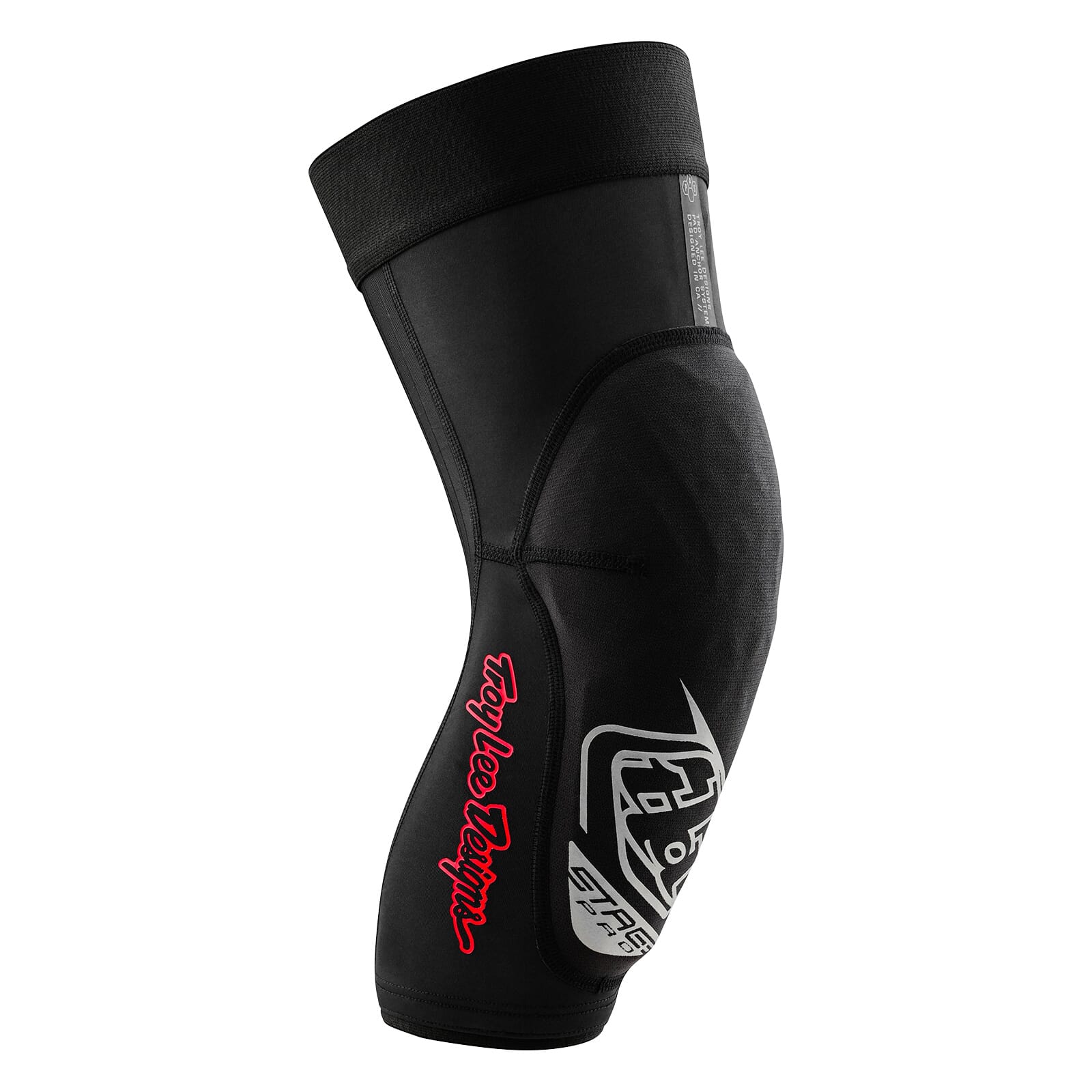 Troy Lee Designs Stage Pro Knee Guards Solid - Black / XS/S