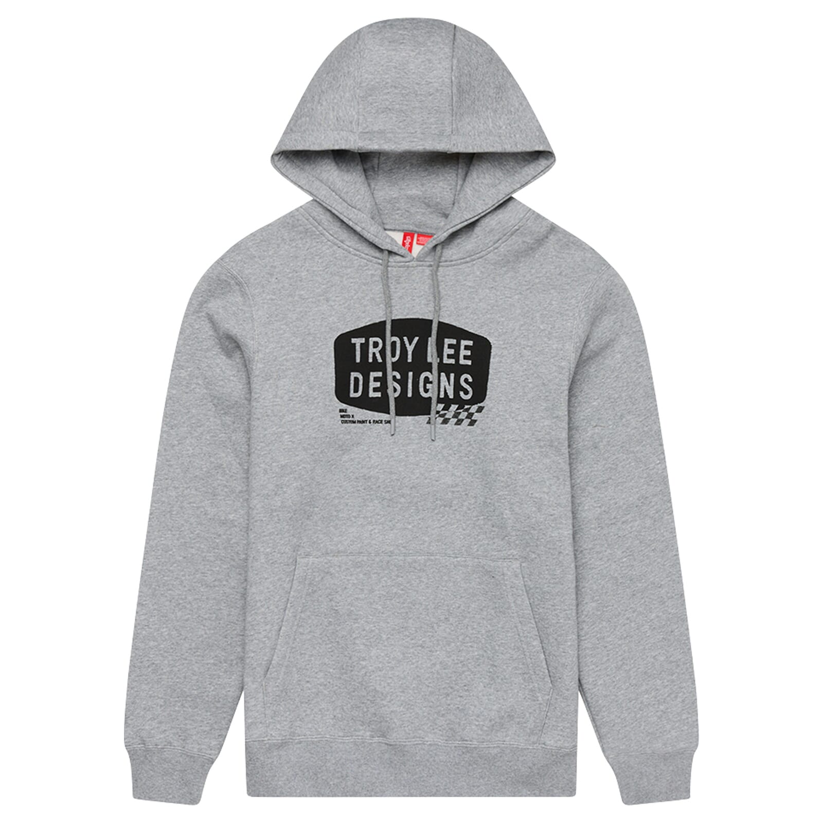 Troy Lee Designs Stamp Pullover Hoodie Grey Heather / S
