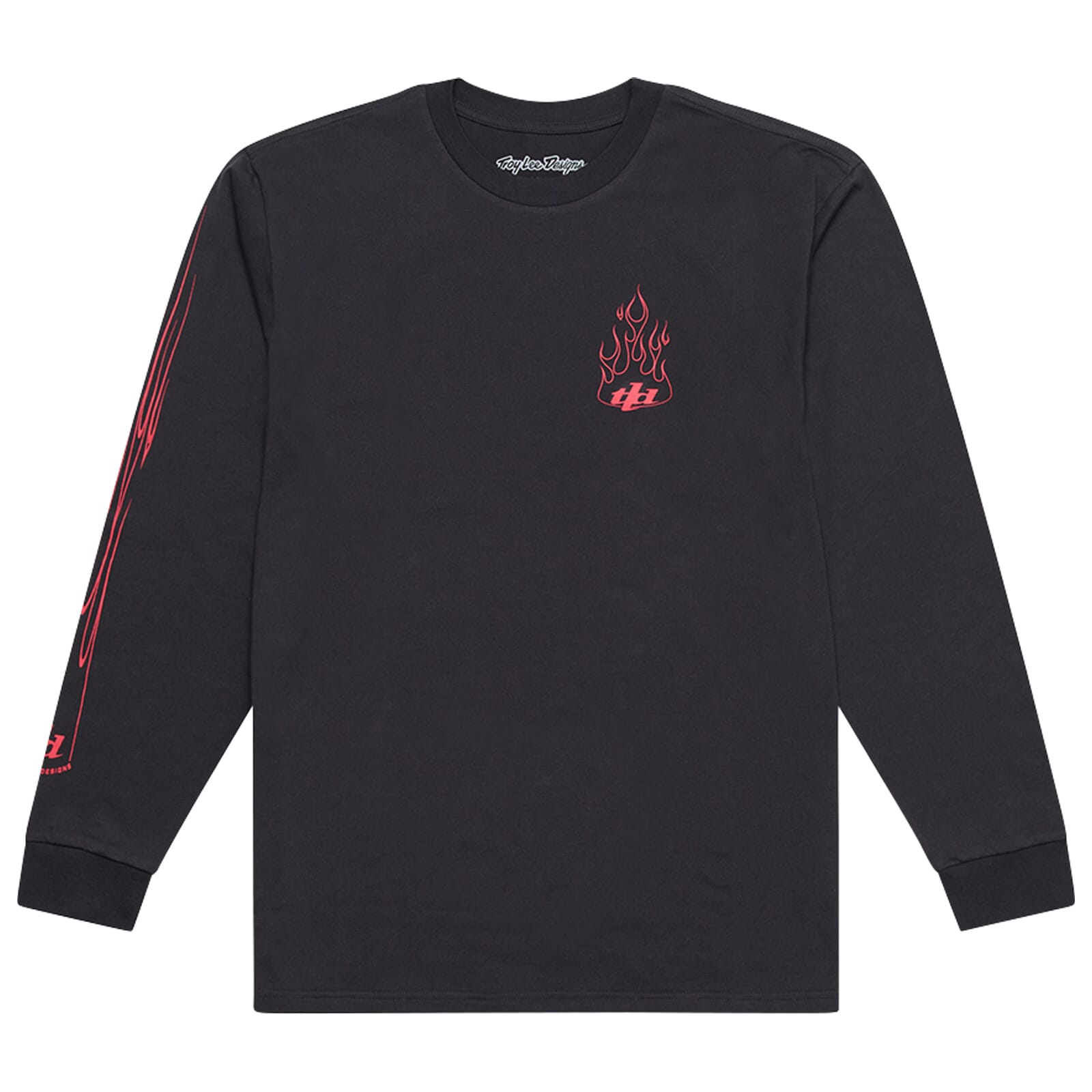 Troy Lee Designs Torched Long Sleeve T-Shirt Carbon / S