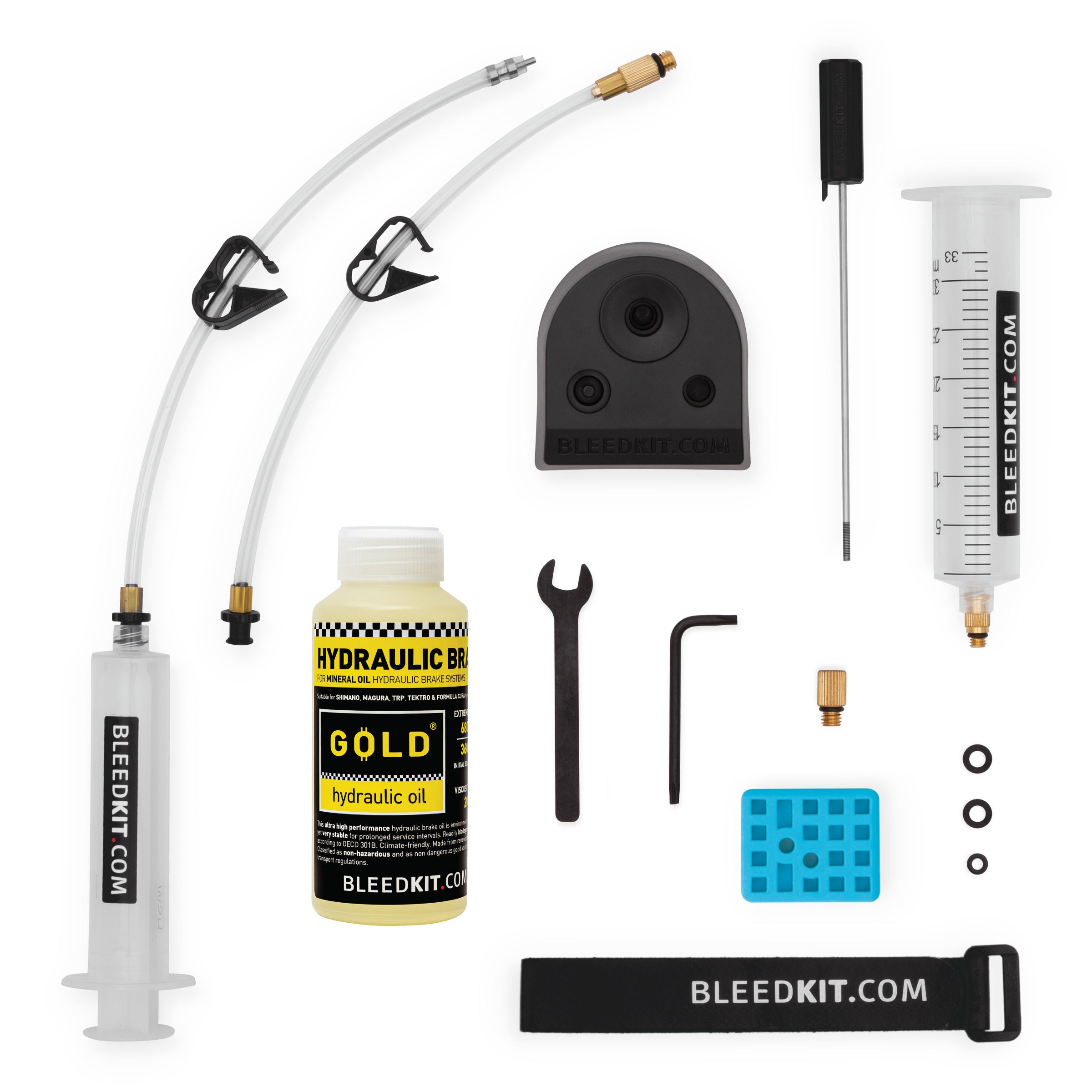 TRP Tektro Premium Gold Bleed Kit (Inc Fluid) One Size