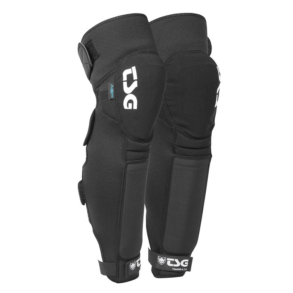 TSG Temper A 2.0 Knee/Shin Pads Black / S