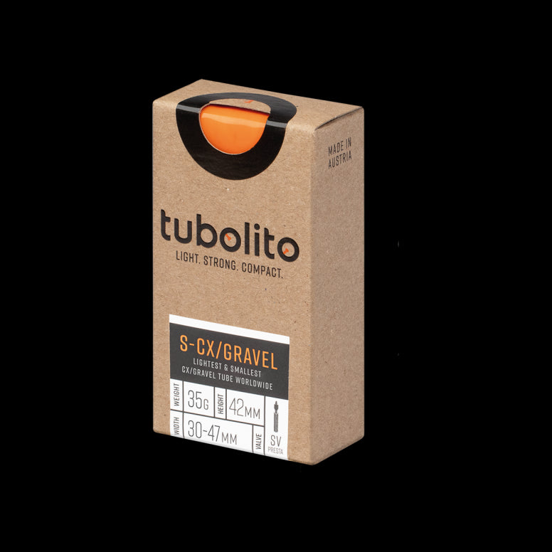 Tubolito S-Tubo CX/Gravel Inner Tube Neon Orange / 700x30-47 / 60mm Presta