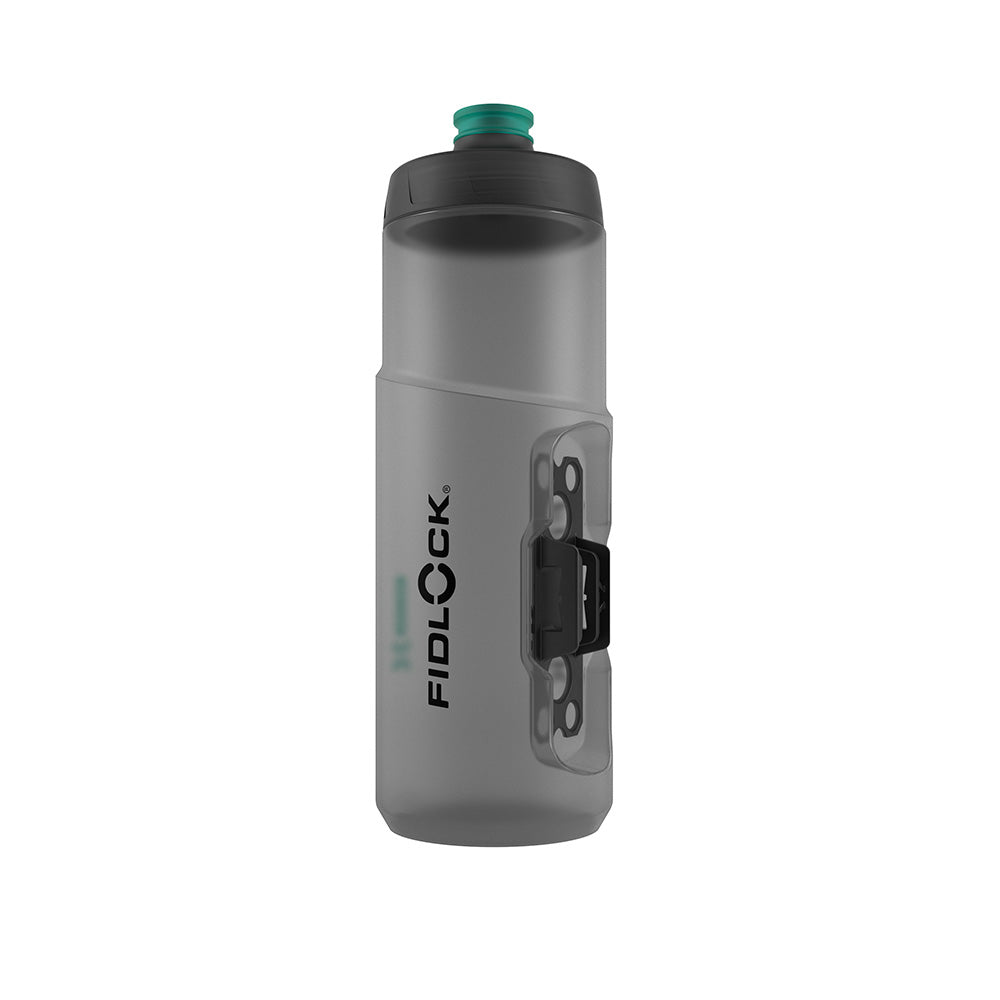 TWIST Anti-Bacterial Bottle Trans Black/Green / 600ml