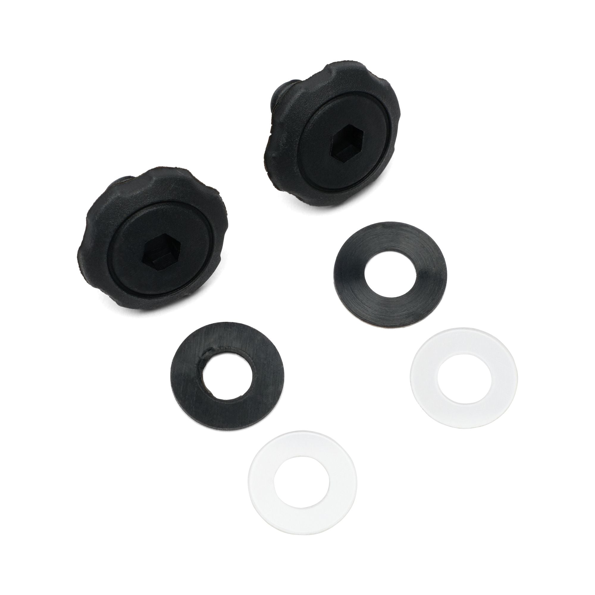 Tyrant Helmet Replacement Visor Bolts Black / One Size