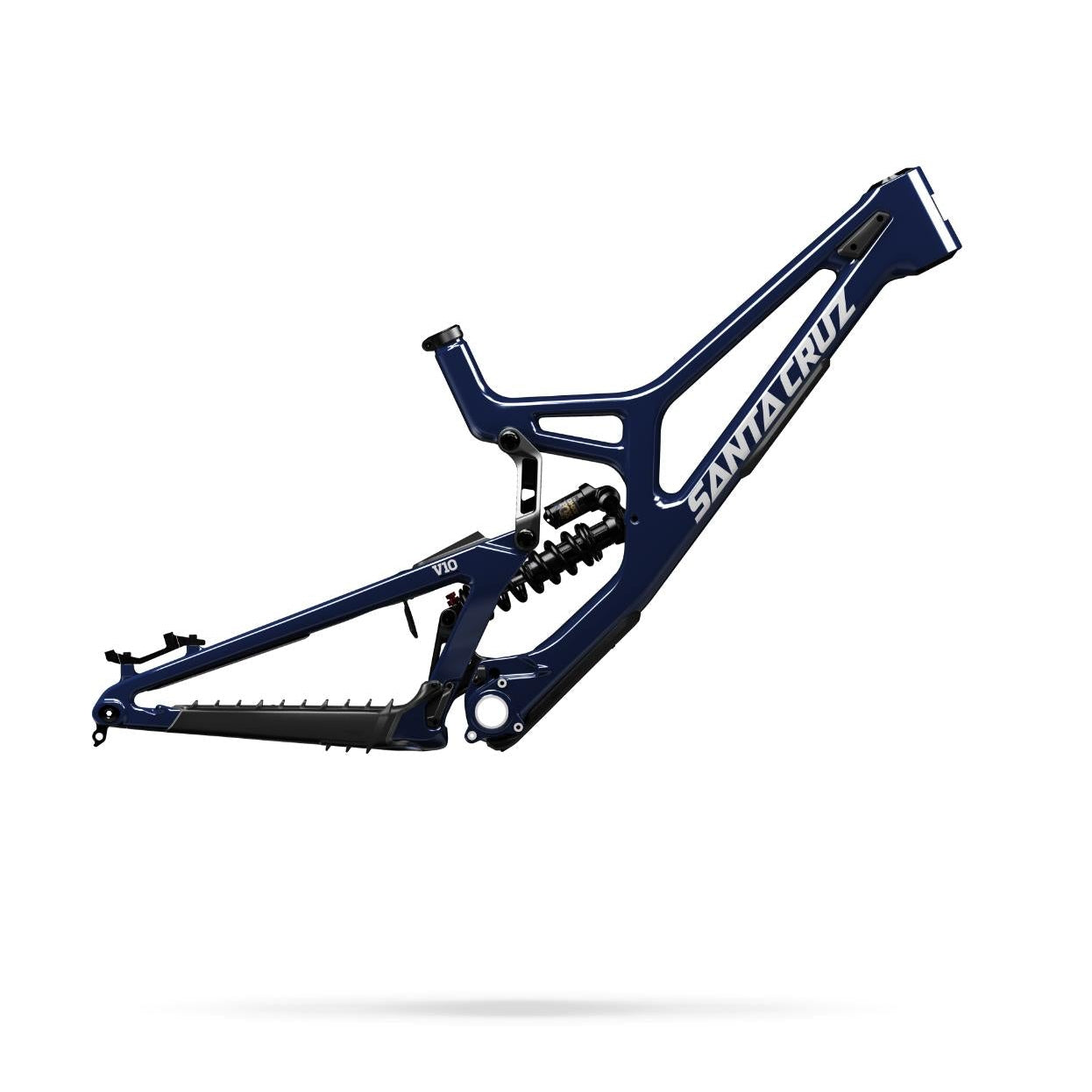 V10 CC Frame 2027 Gloss Liquid Blue / M / Fox DHX2 Factory Coil