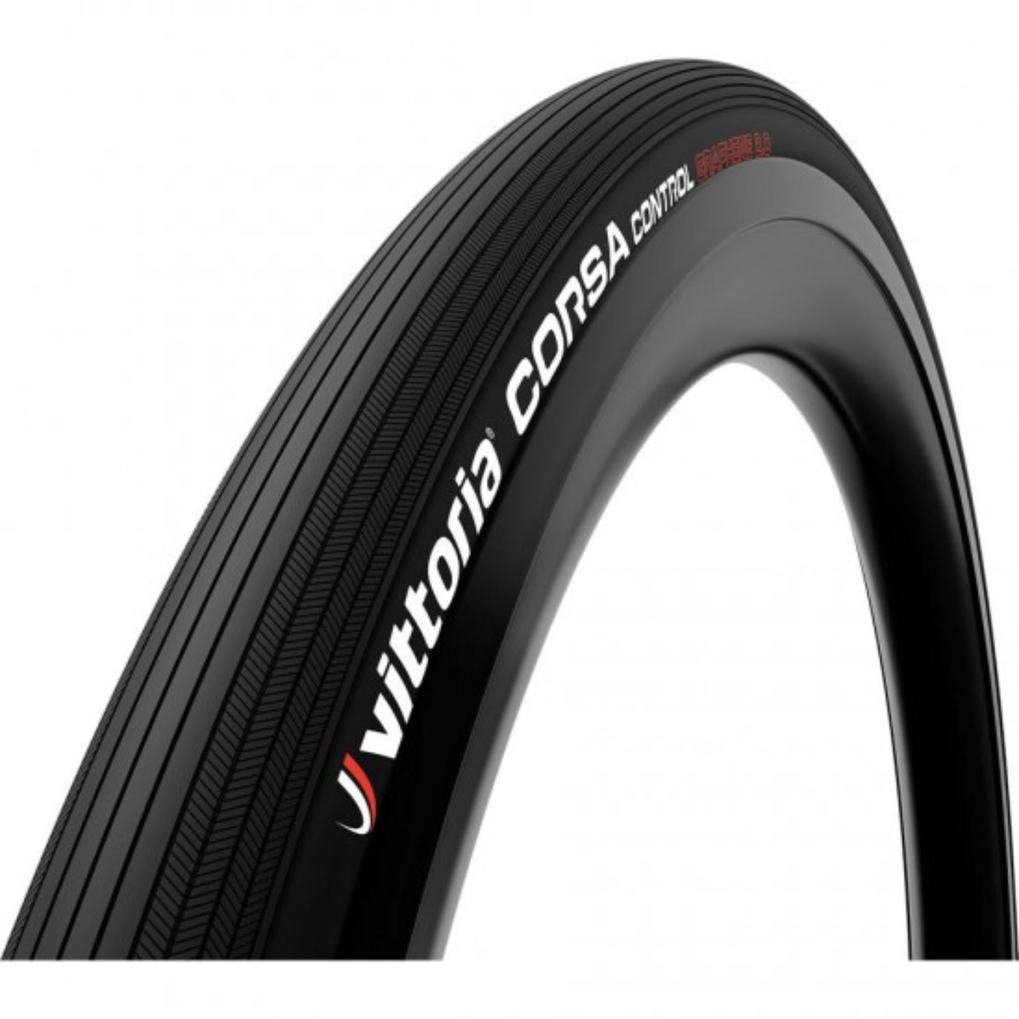 Vittoria Corsa Control G2.0 Road Tyre Black / 700 x 25c / Foldable Tubeless Ready