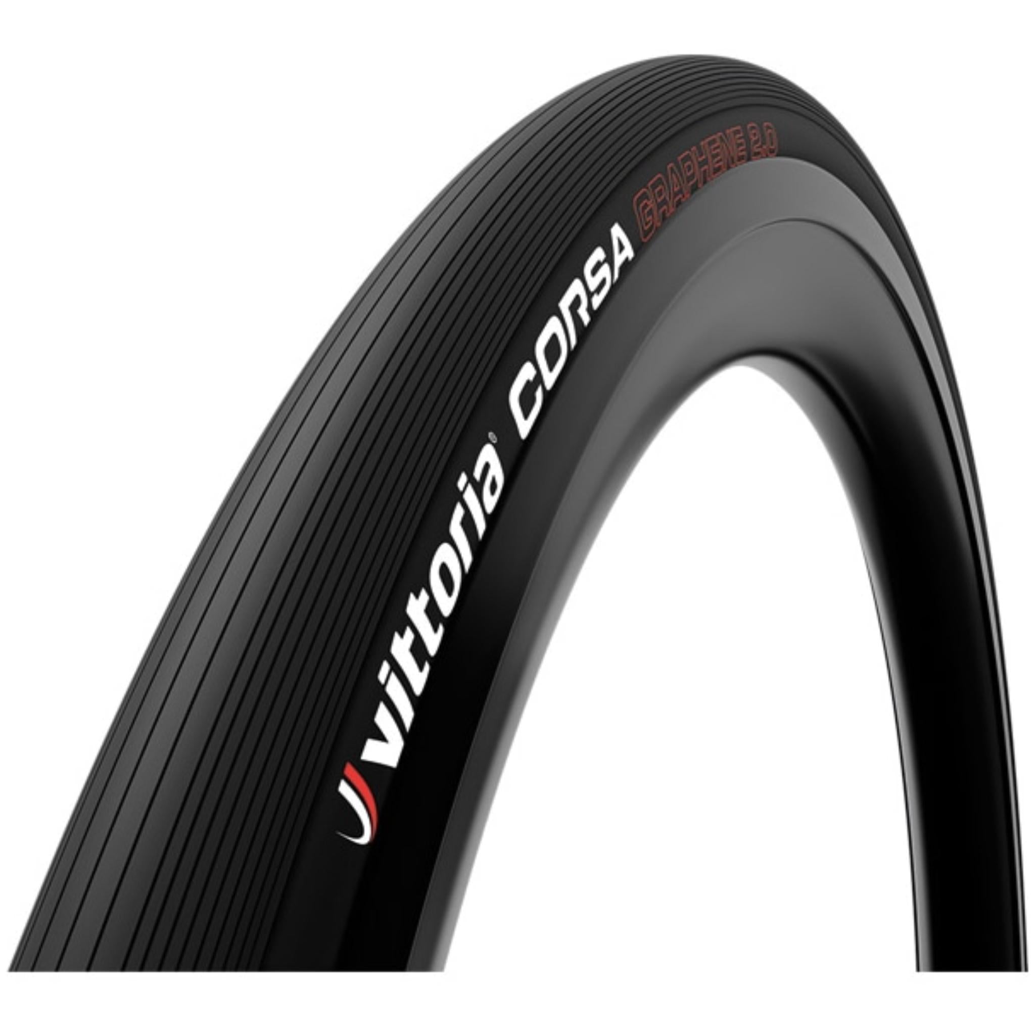 Vittoria Corsa G2.0 Road Tyre Black / 700 x 25c / Foldable Tubeless Ready