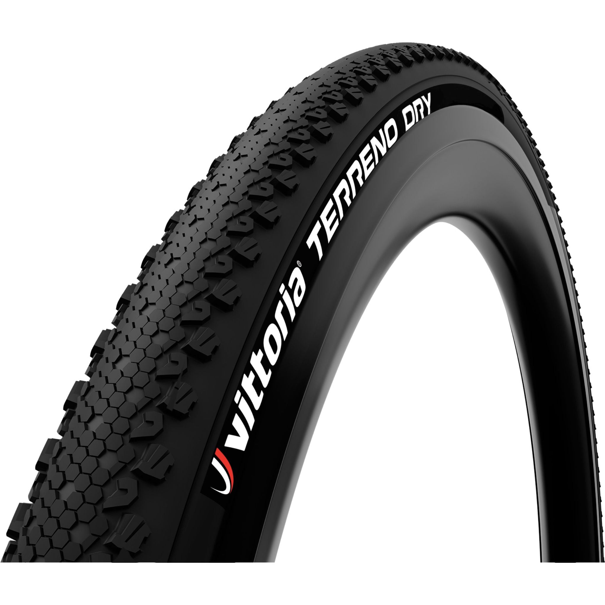 Vittoria Terreno Dry Rigid Gravel Tyre Black / 700 x 38c