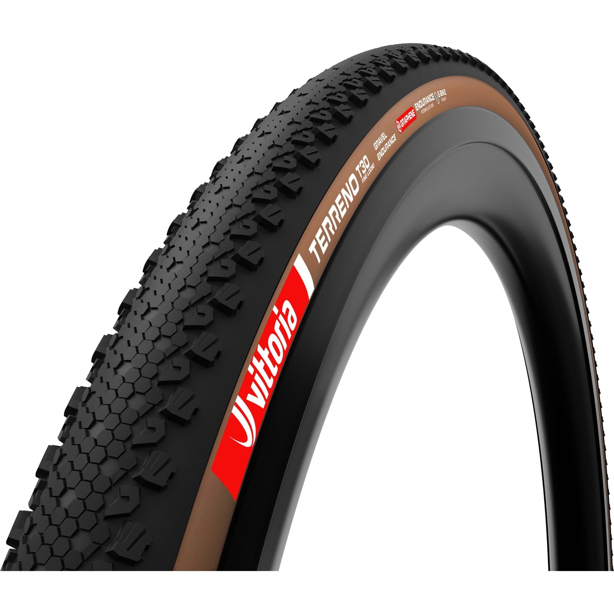 Vittoria Terreno T30 Fine Loose Gravel G2.0 Tyre Brown / 700 x 40c