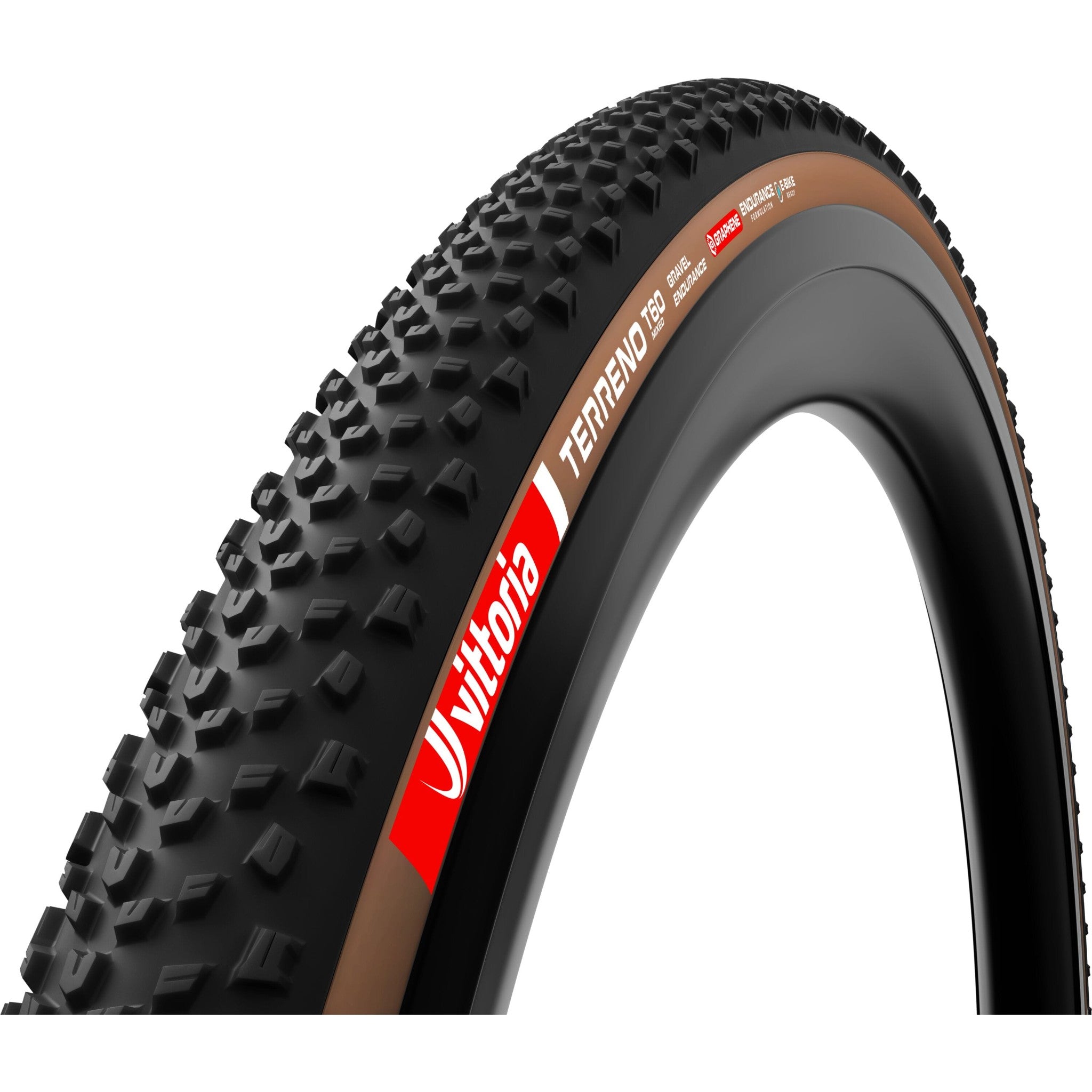 Vittoria Terreno T60 Mixed Gravel G2.0 Tyre Brown / 700 x 40c