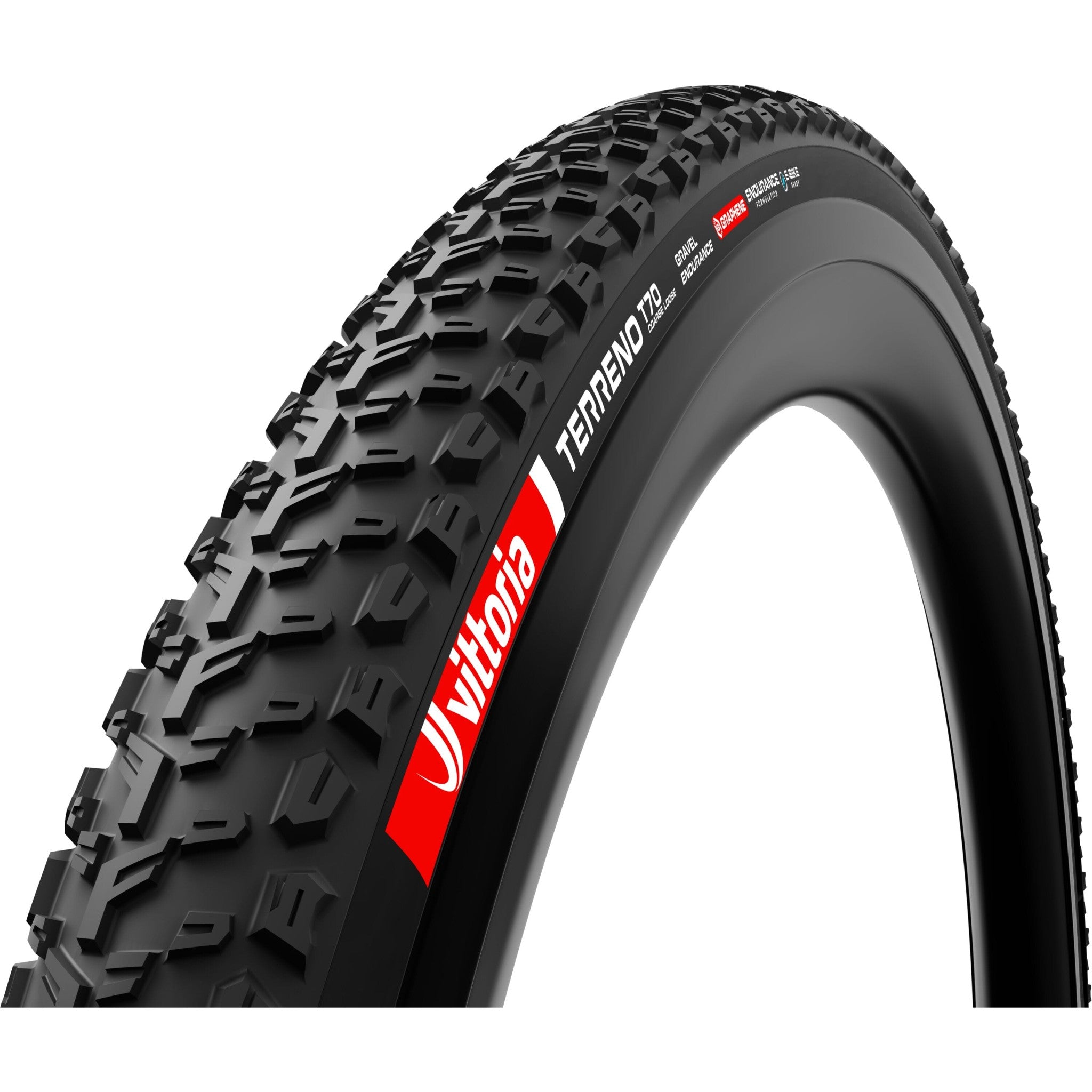 Vittoria Terreno T70 Coarse Loose Gravel G2.0 Tyre Black / 700 x 37c