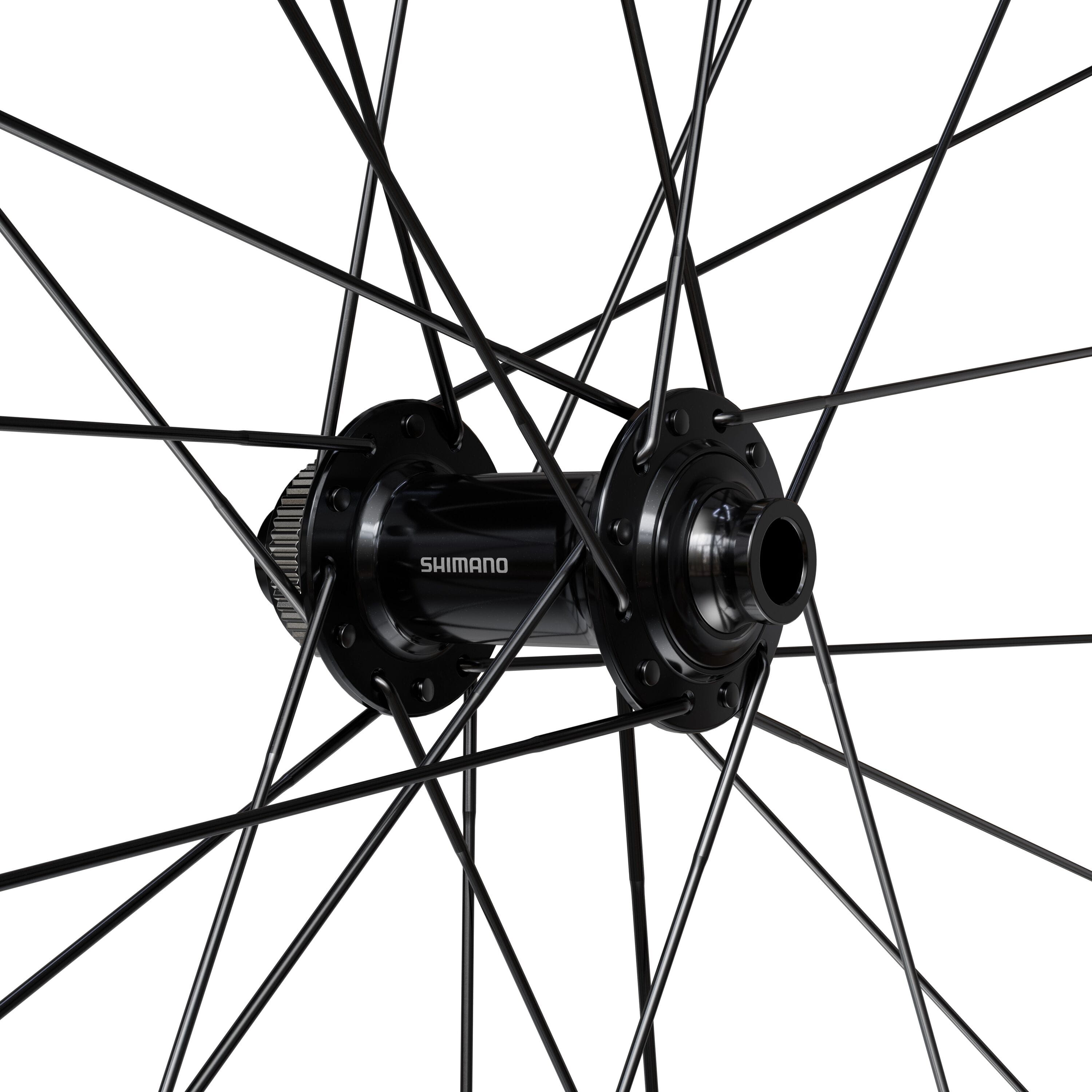 WH-RX180 Tubeless Ready CL Disc Front Wheel Black / Front 700c 100x12mm