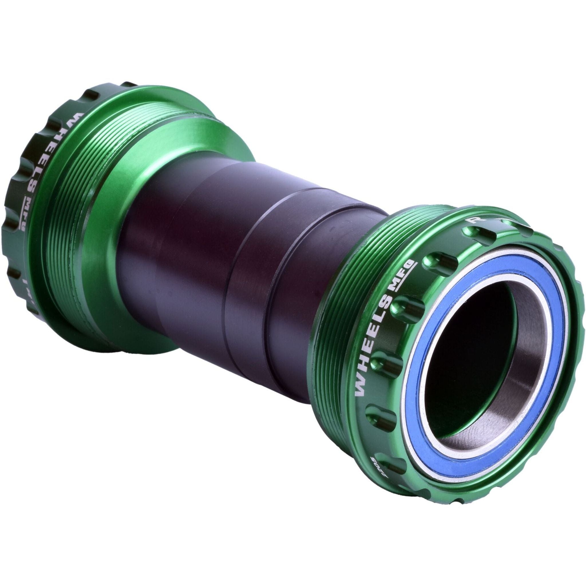 Wheels Manufacturing T47 Outboard Angular Contact Bottom Bracket For 30mm Cranks Green / 30 mm