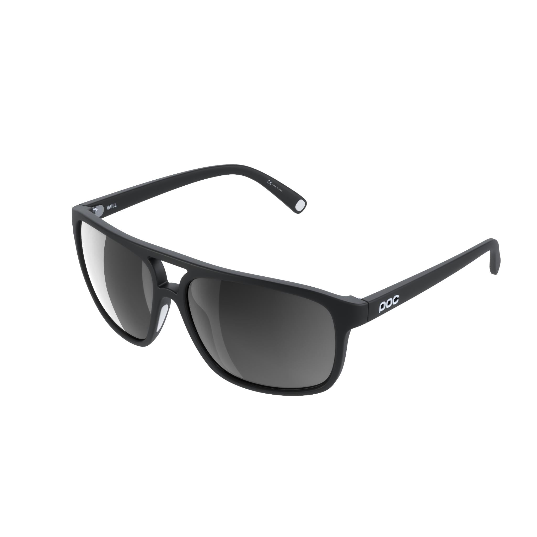 Will Sunglasses Uranium Black/Hydrogen White/Clarity Universal/Sunny Grey / One Size