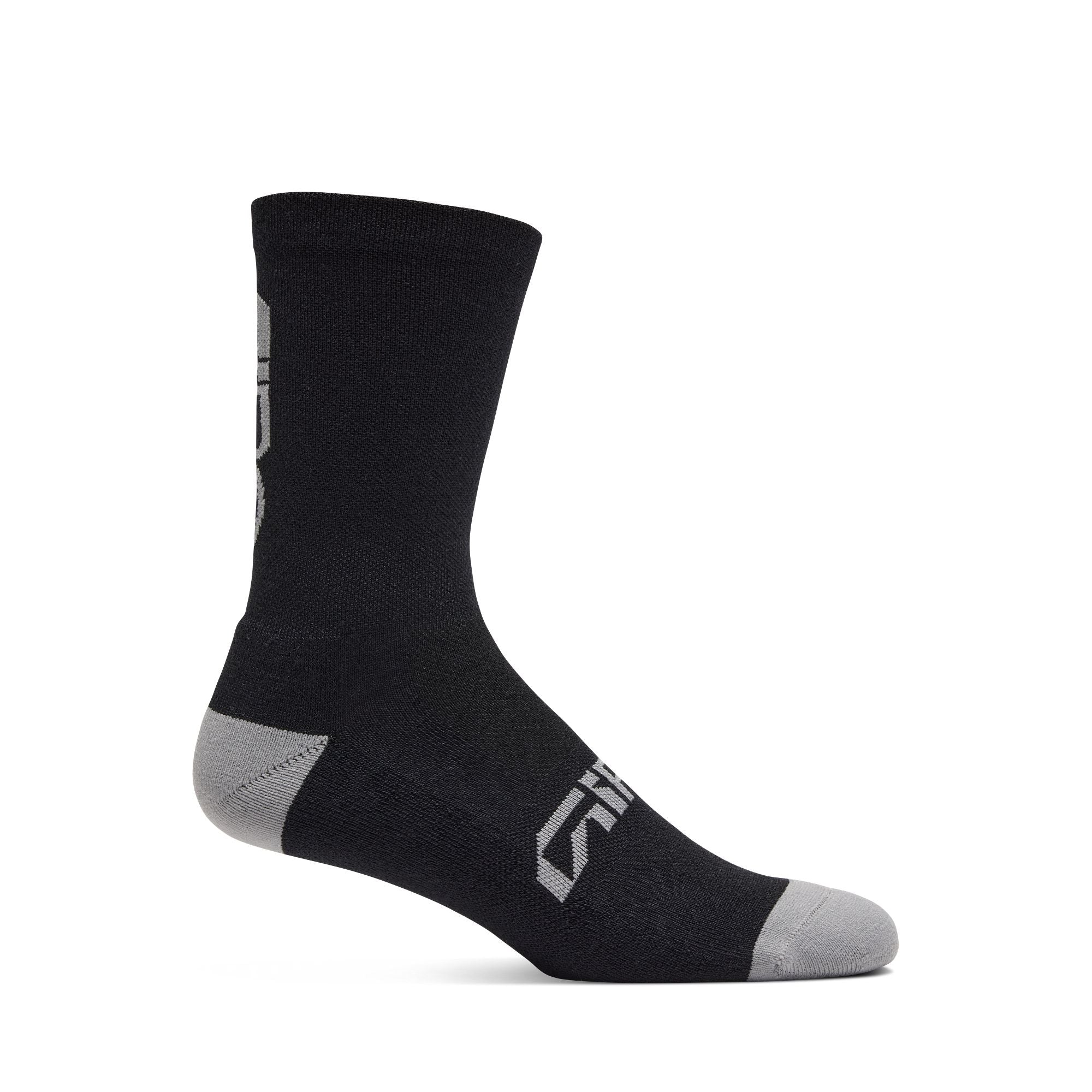 Winter Merino Wool Socks Black/Grey / L
