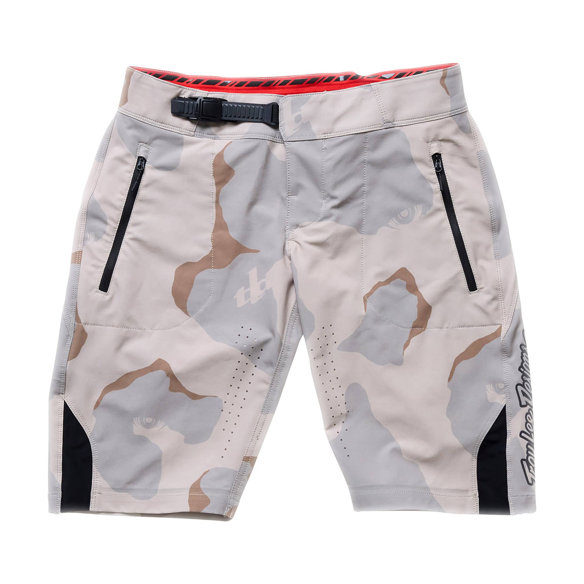 Women's Lilium Pro Short Shell Flow Camo - Pumice / XS