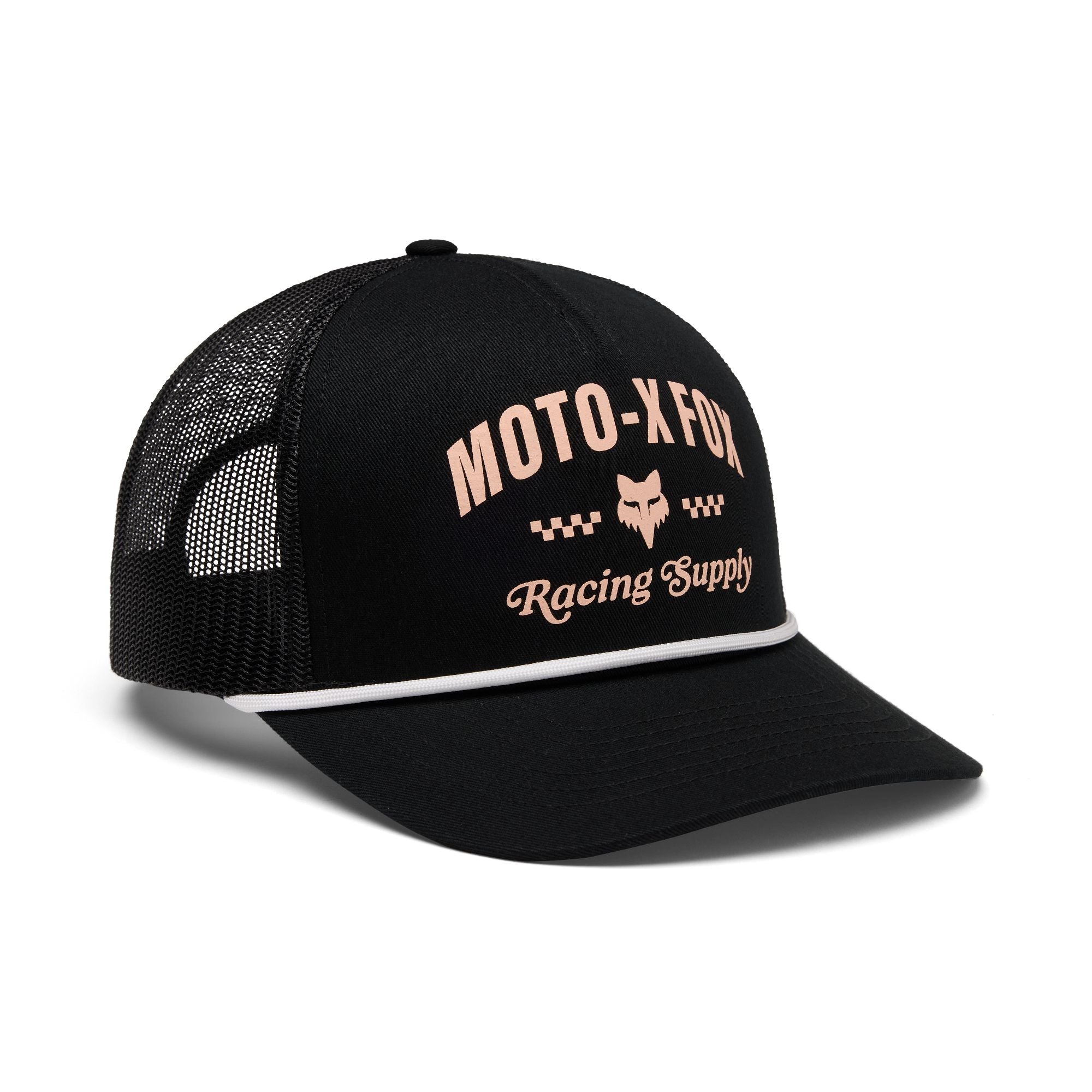 Women's Supply Mesh Rope Trucker Hat Black / OS