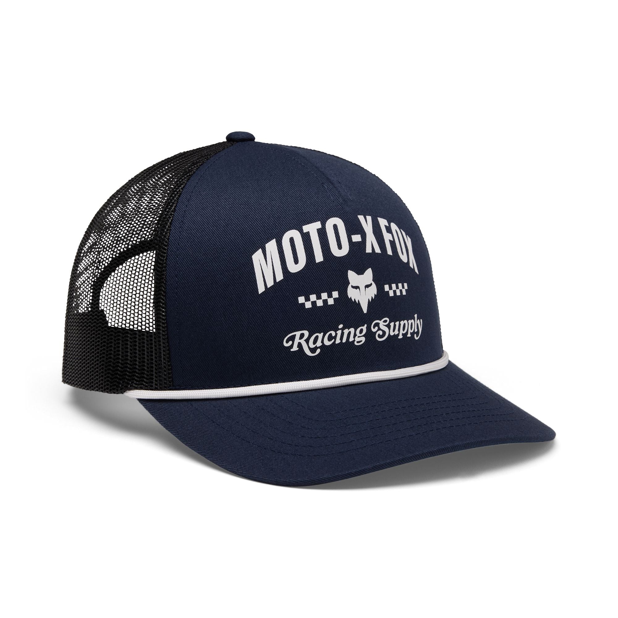Women's Supply Mesh Rope Trucker Hat Midnight / OS