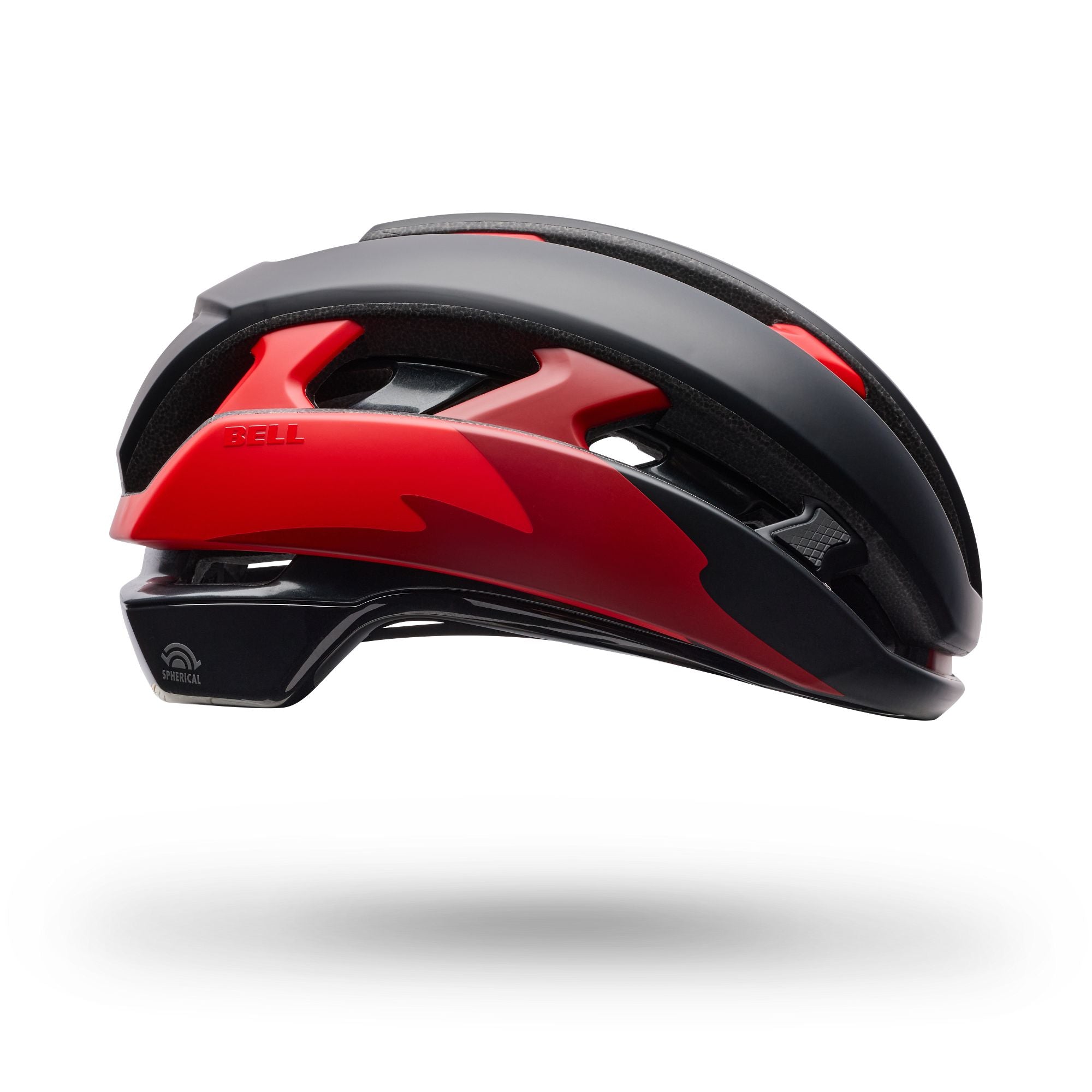 XR Spherical Road Helmet Black/Red / L