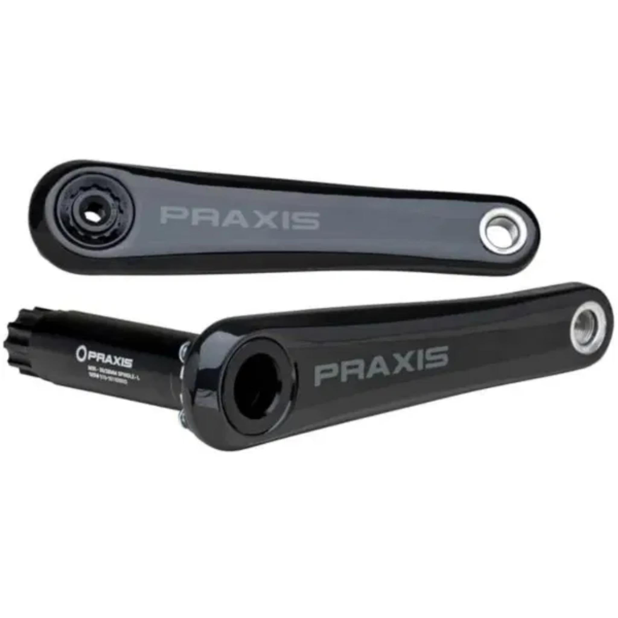 Zayante Carbon Road & Gravel Crank Arms Black / 155mm