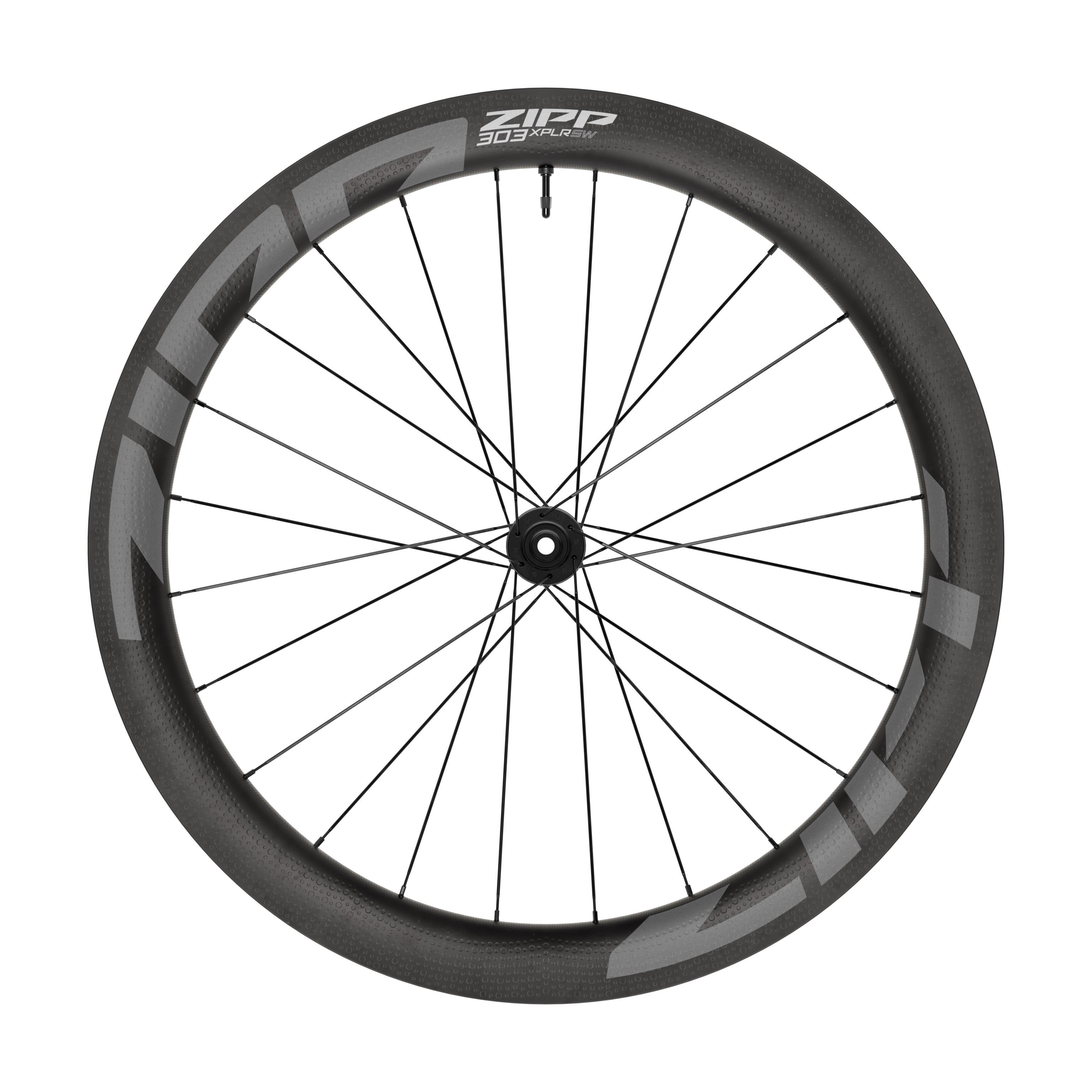 Zipp 303 XLPR SW Carbon Gravel Wheels Black / Front 12 x 100mm