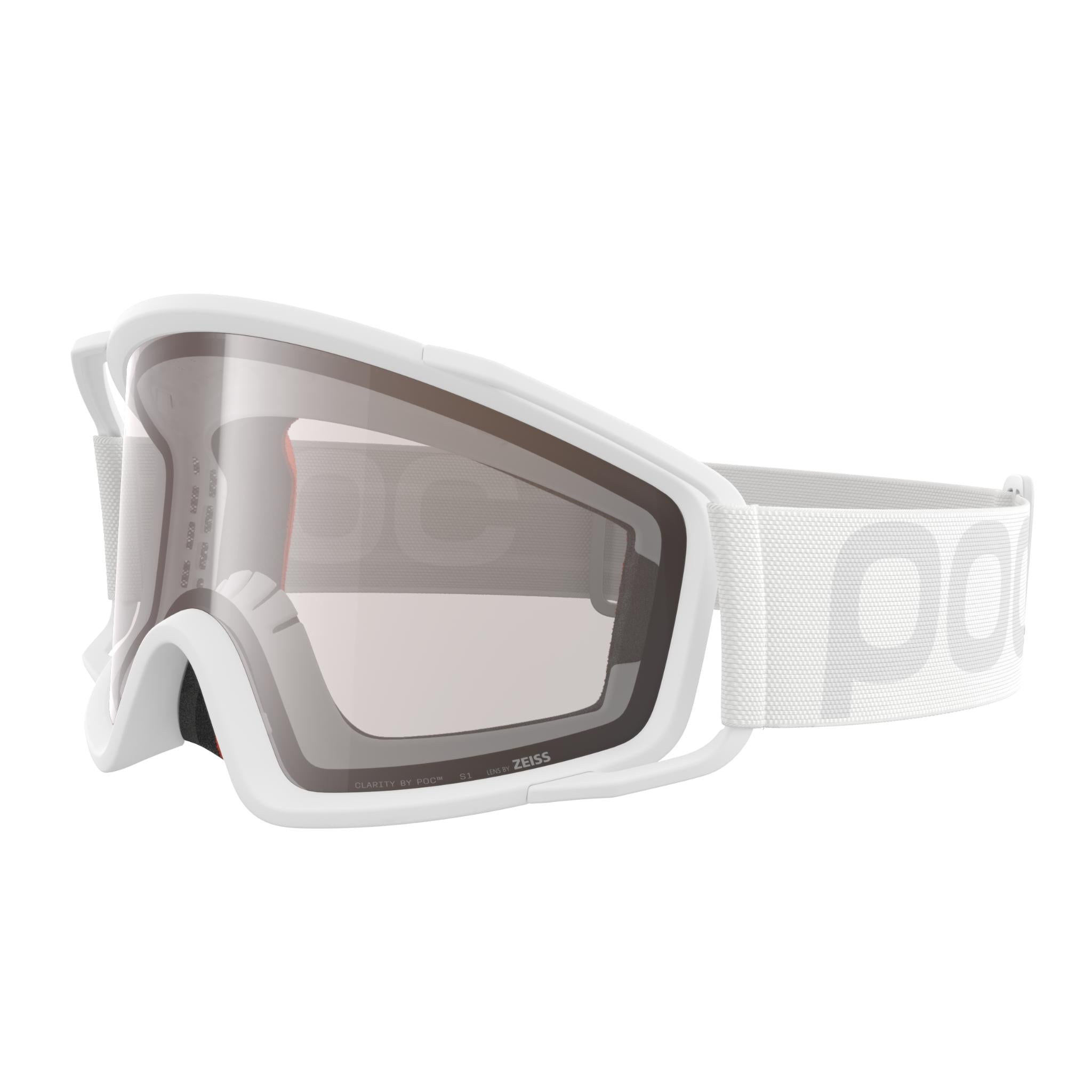 Zygon Goggles Hydrogen White/Clarity Trail/Cloudy Brown / One Size