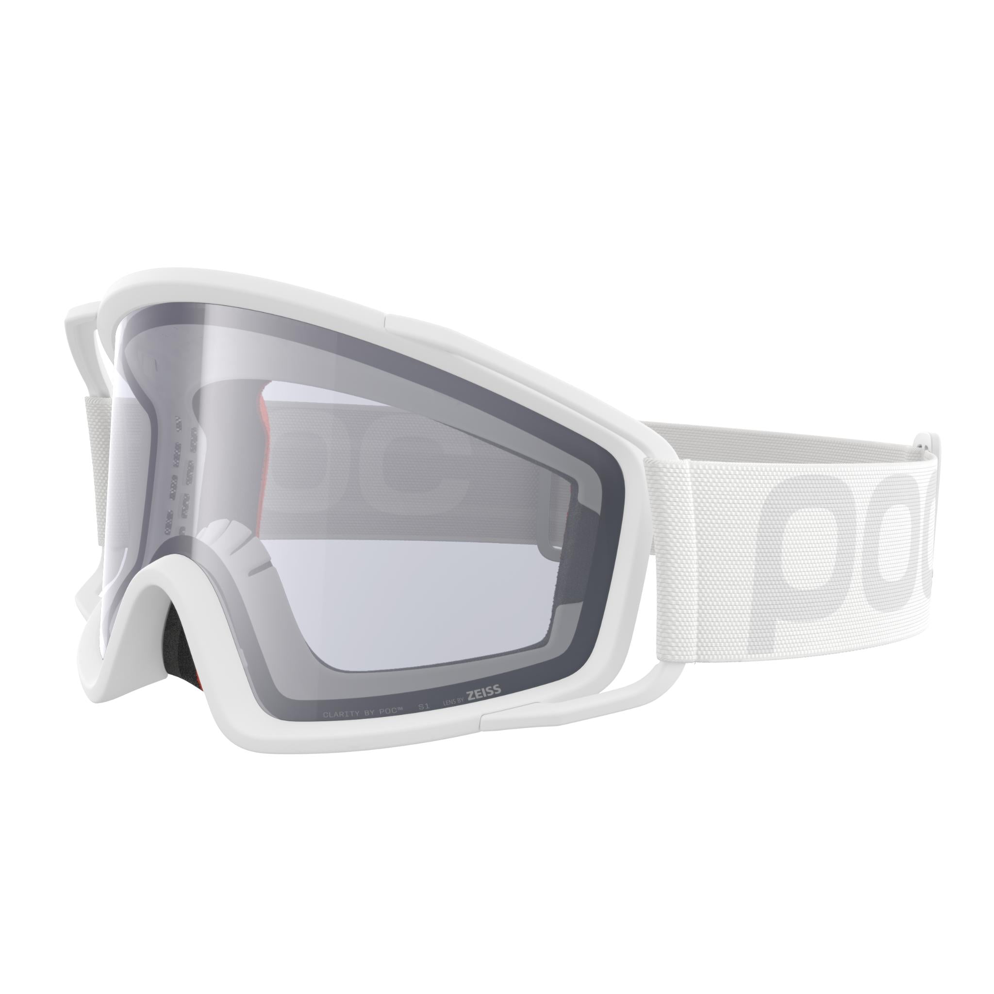 Zygon Goggles Hydrogen White/Clarity Universal/Cloudy Grey / One Size