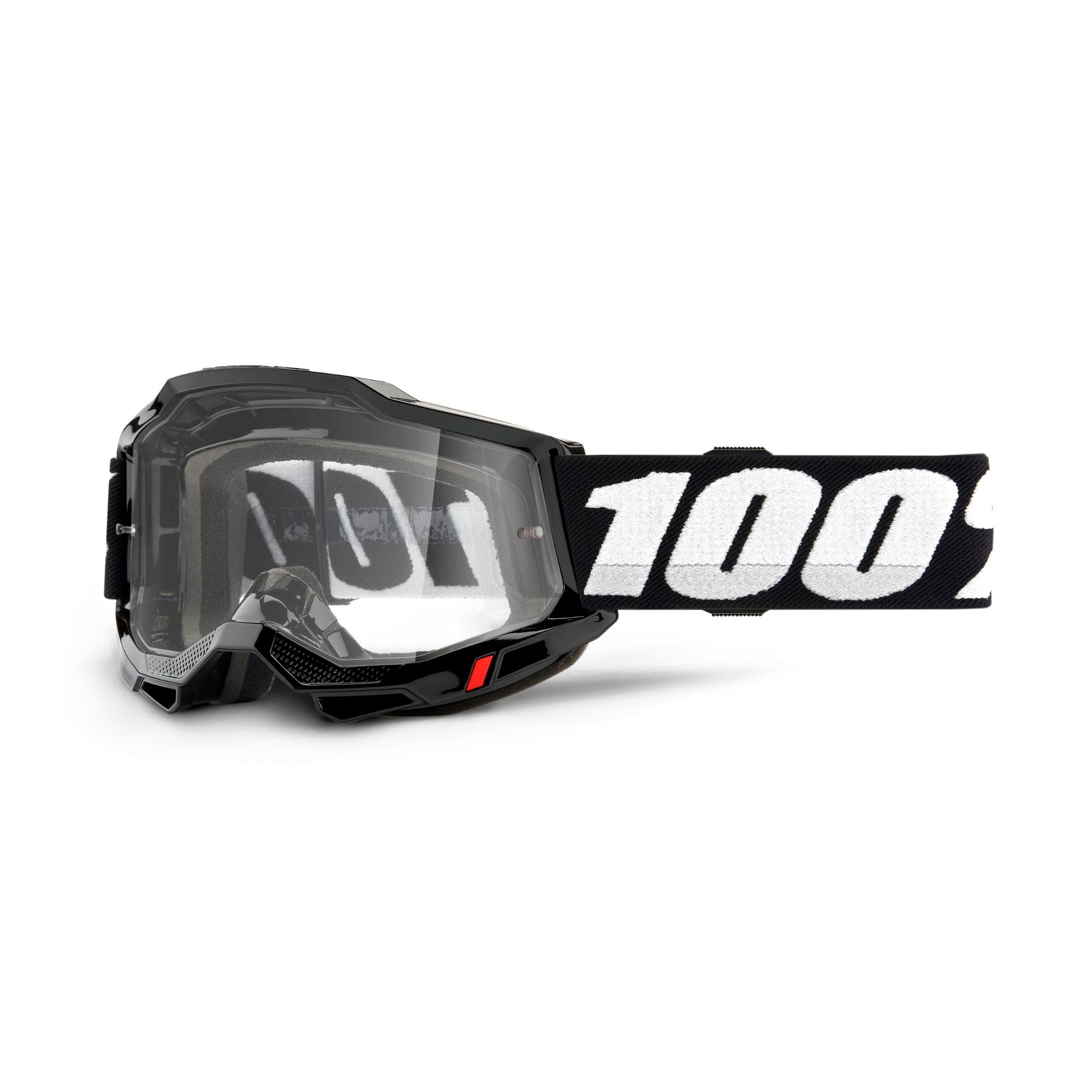 100% Accuri 2 OTG Goggles 2024 Black / Clear Lens