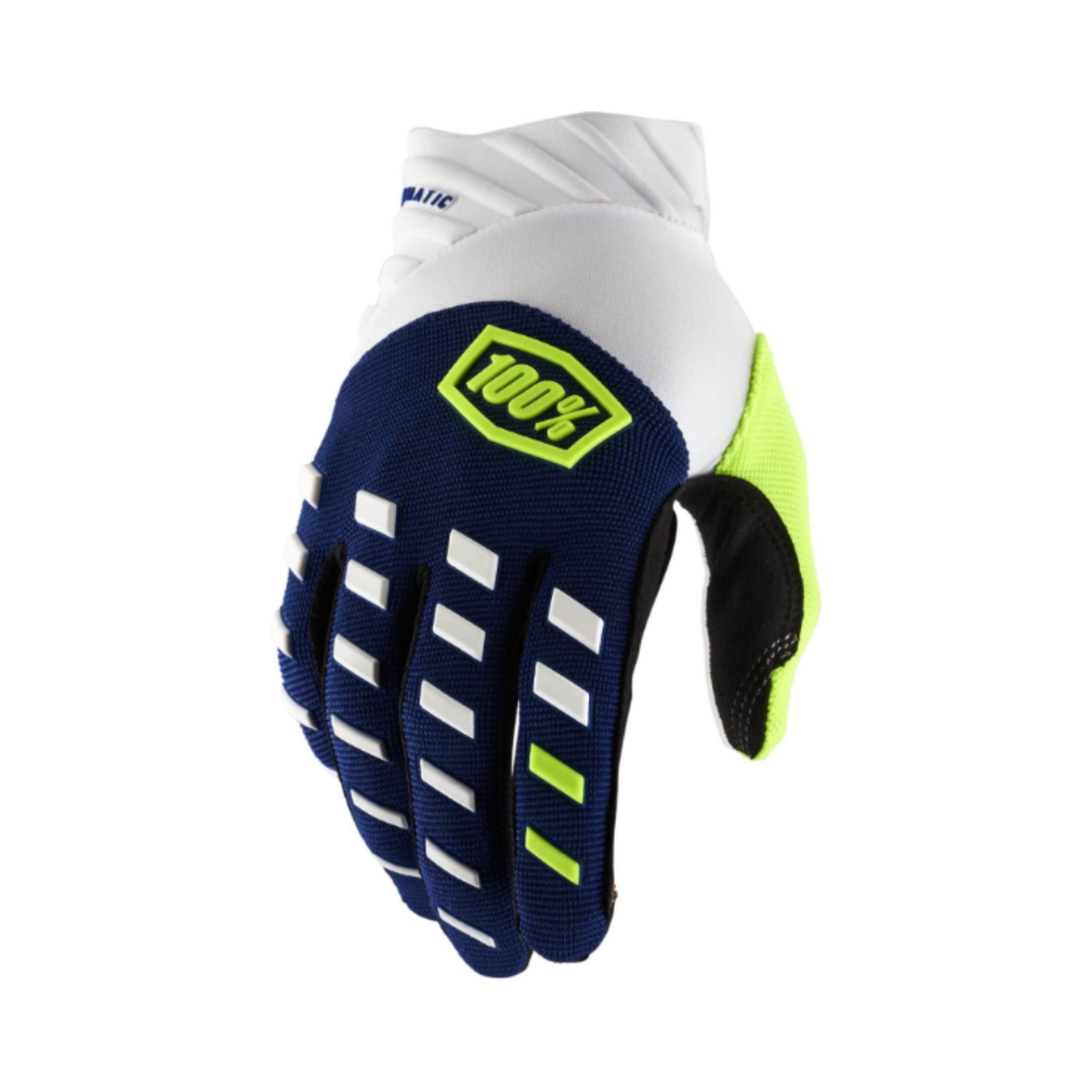 100% Airmatic Gloves Navy/White / S