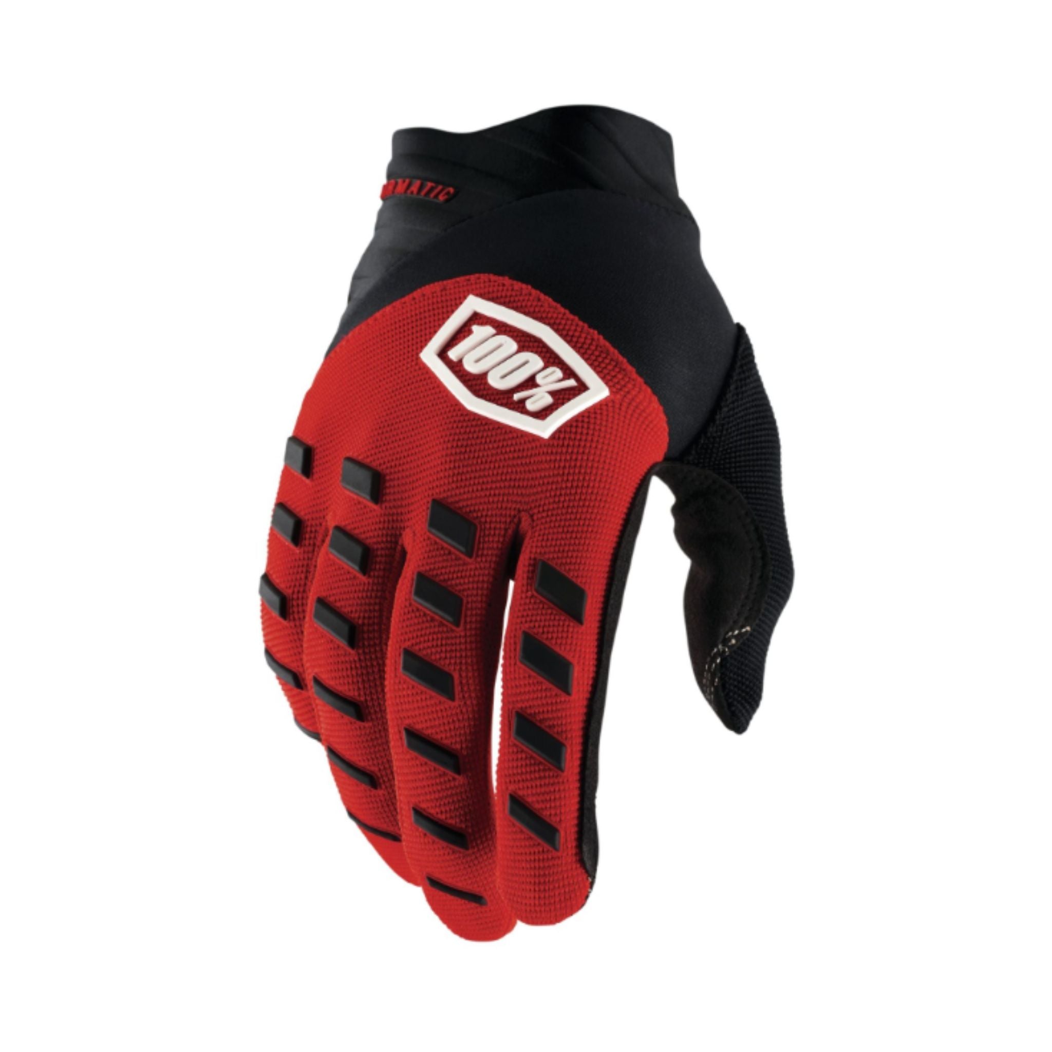 100% Airmatic Gloves Red/Black / S