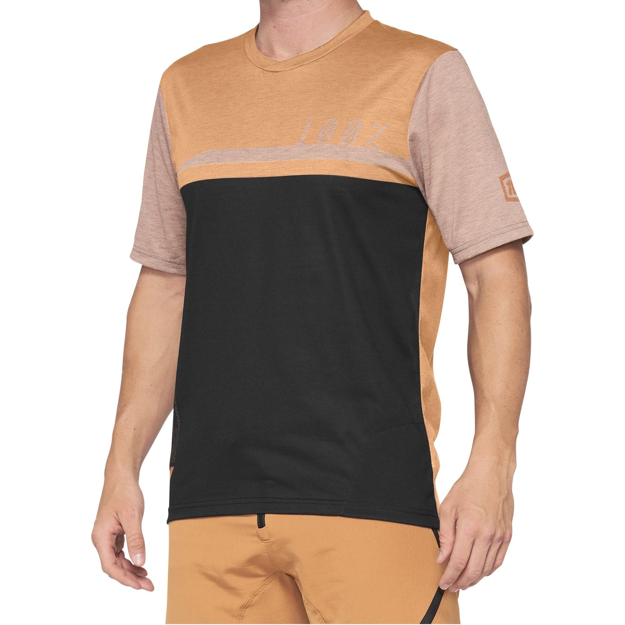 100% Airmatic Jersey 2021 Caramel/Black / S