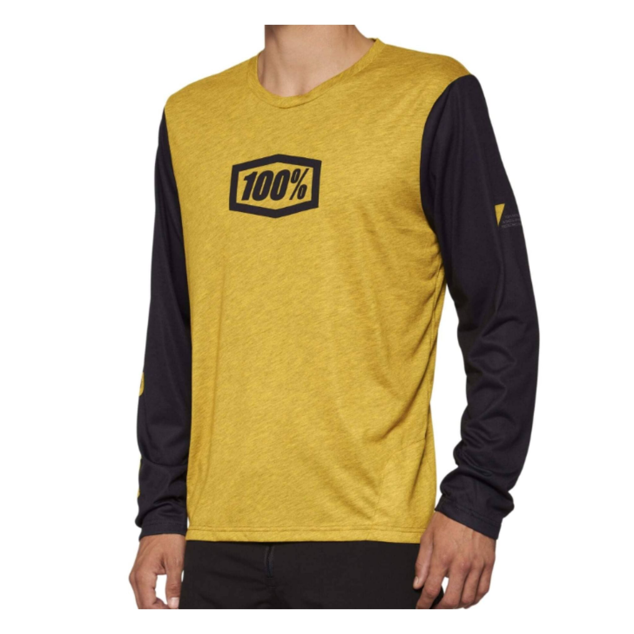 100% Airmatic Long Sleeve MTB Jersey Dijon / S