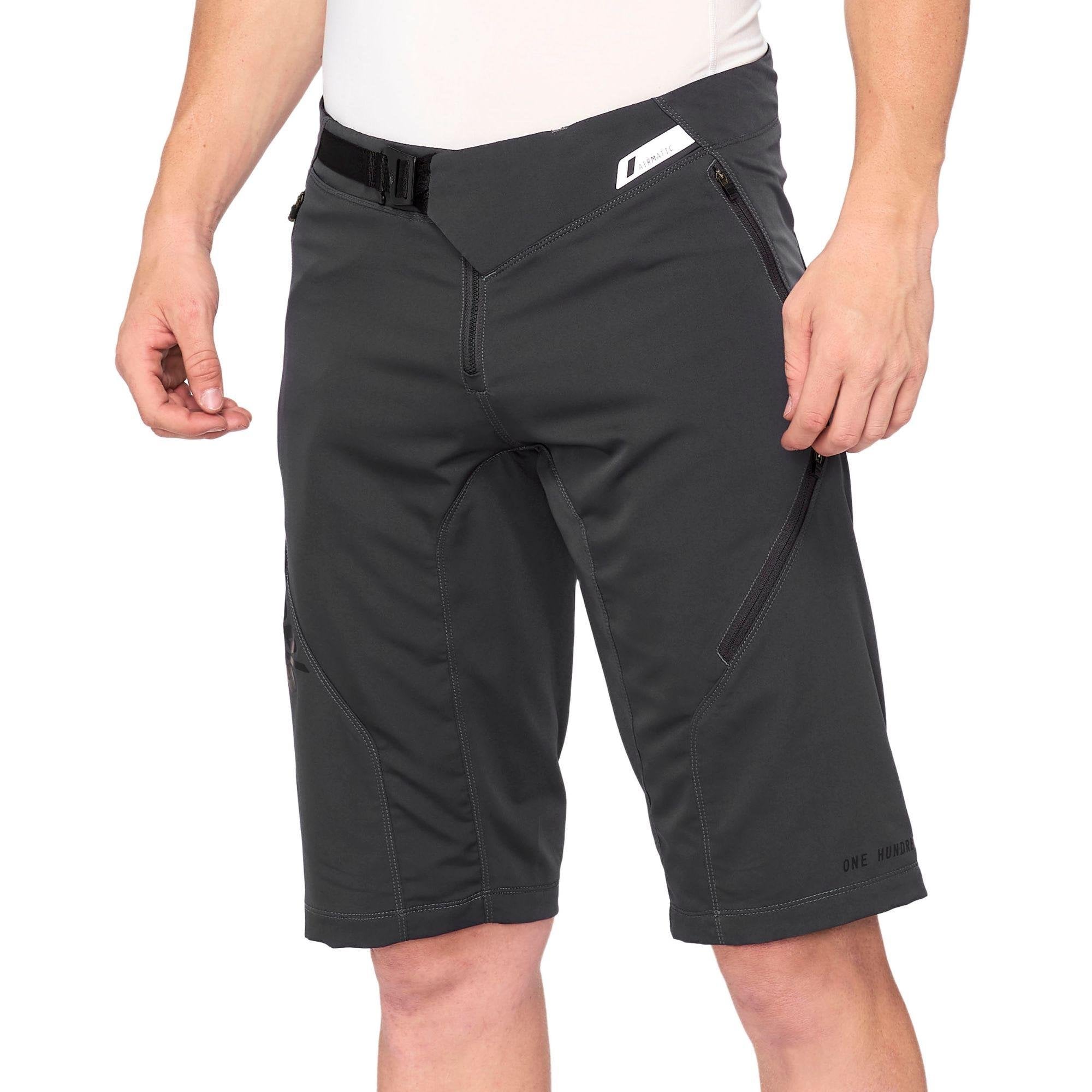 100% Airmatic Shorts 2021 Charcoal / 30