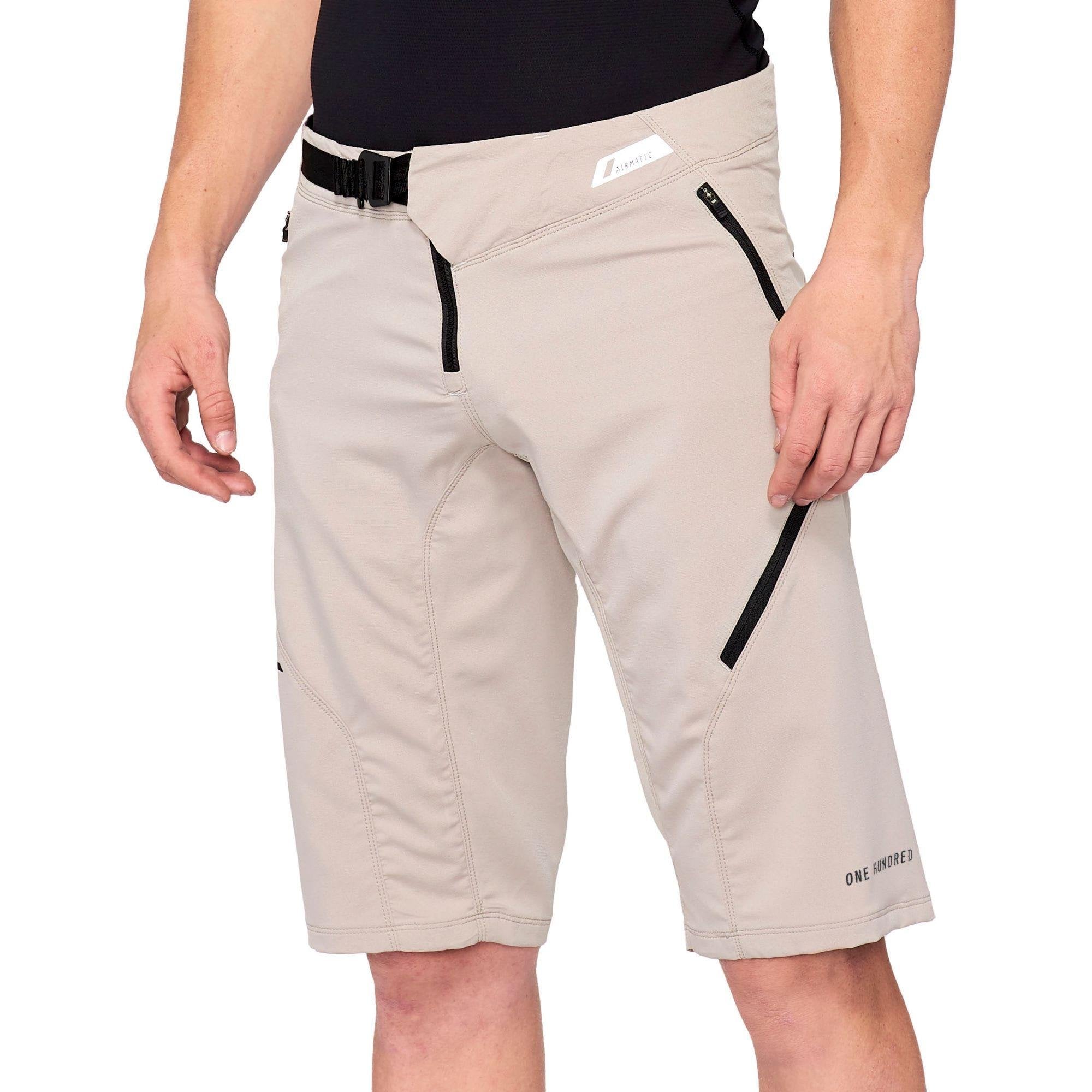 100% Airmatic Shorts 2021 Warm Grey / 28
