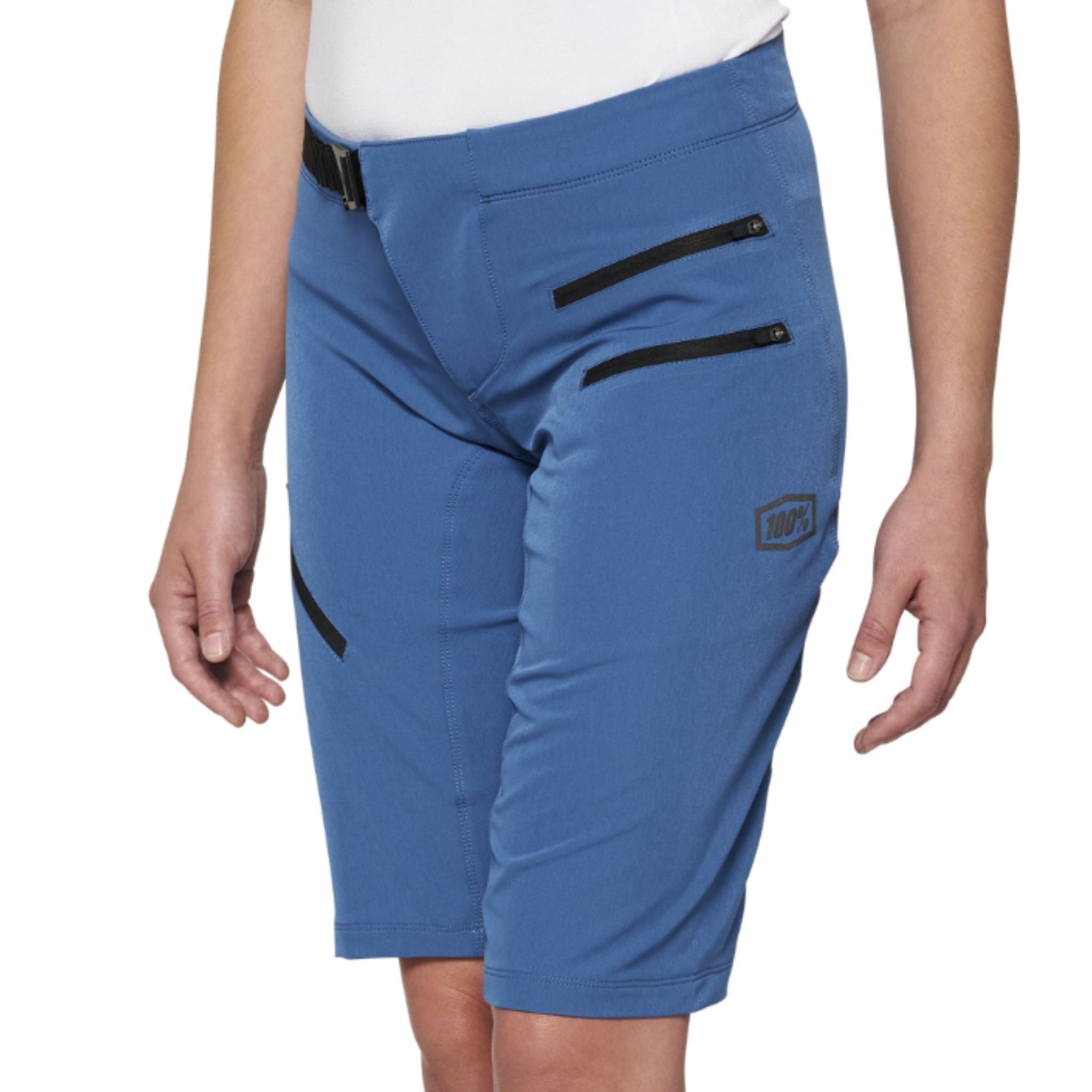 100% Airmatic Women's Shorts Slate Blue / S