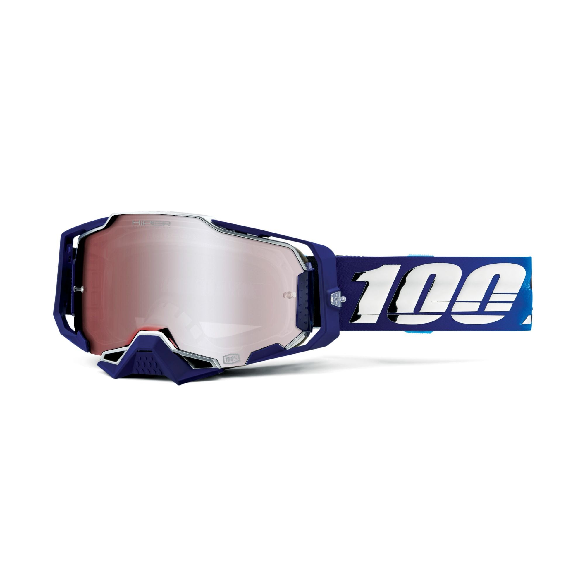 100% Armega Goggles 2023 Bronze / HiPER Mirror Silver Flash Lens