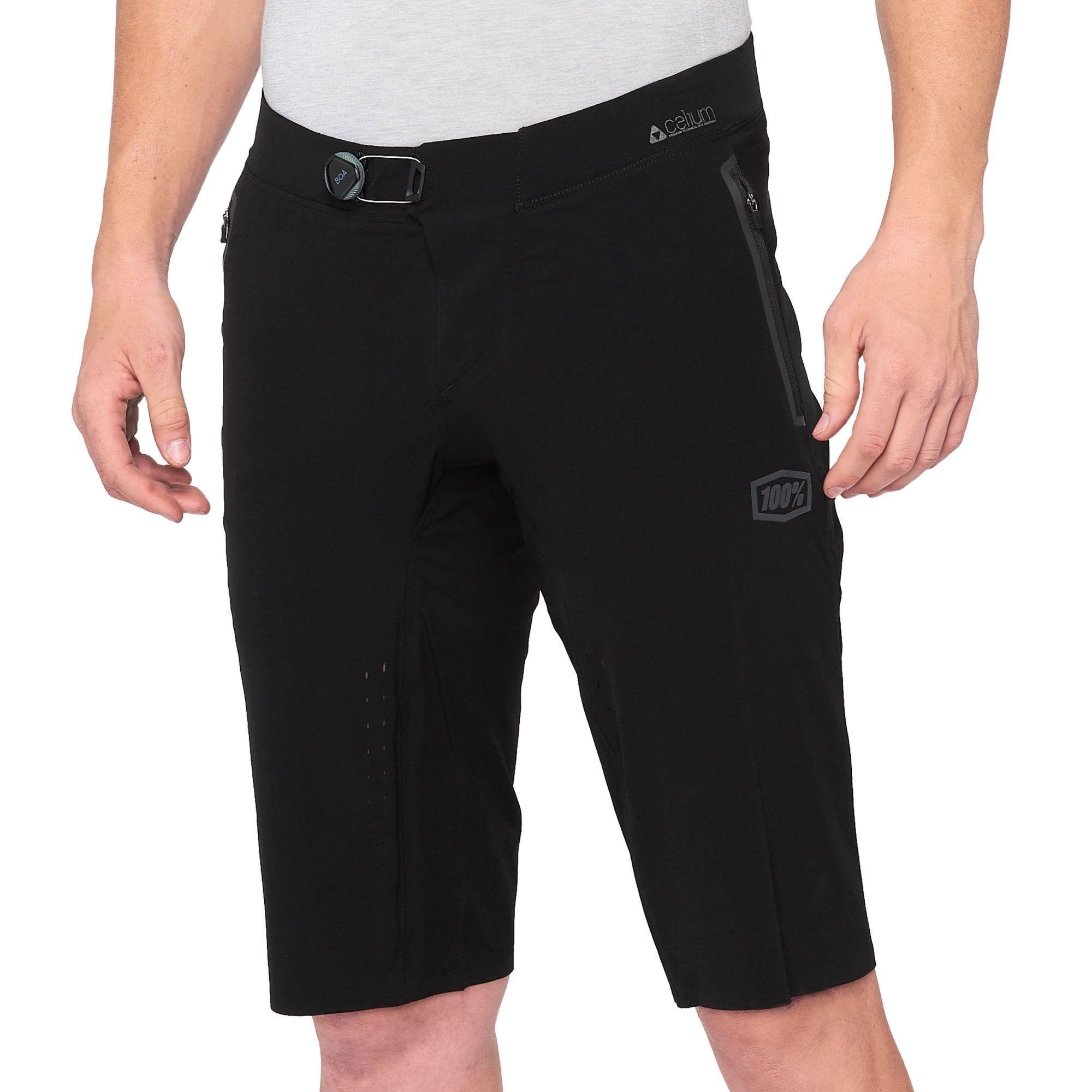 100% Celium Shorts 2021 Black / 30
