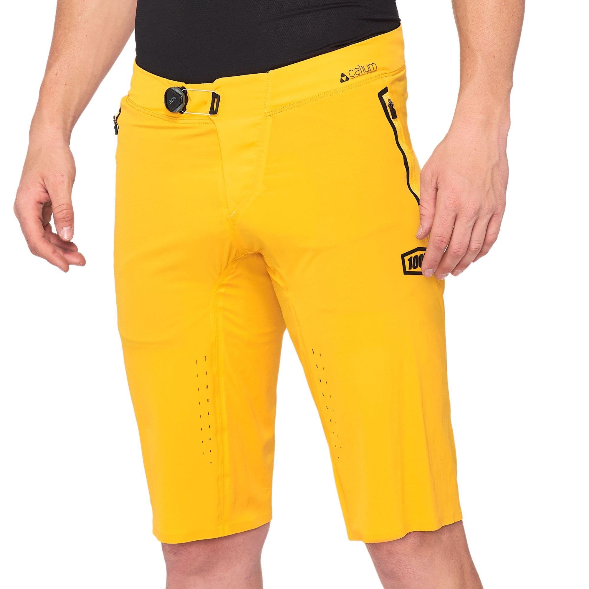100% Celium Shorts 2021 Mustard / 28
