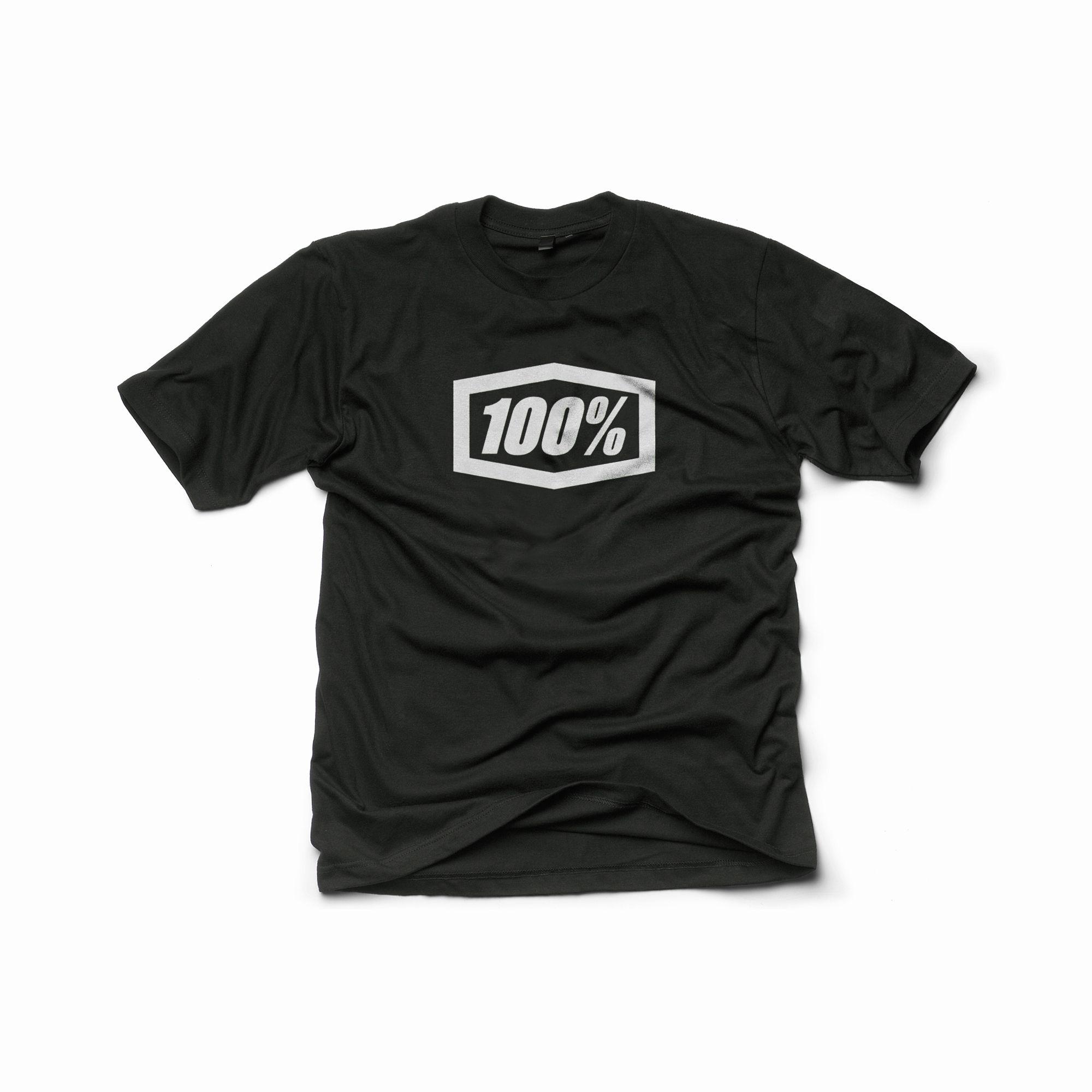 100% Essential T-Shirt Black / L/XL
