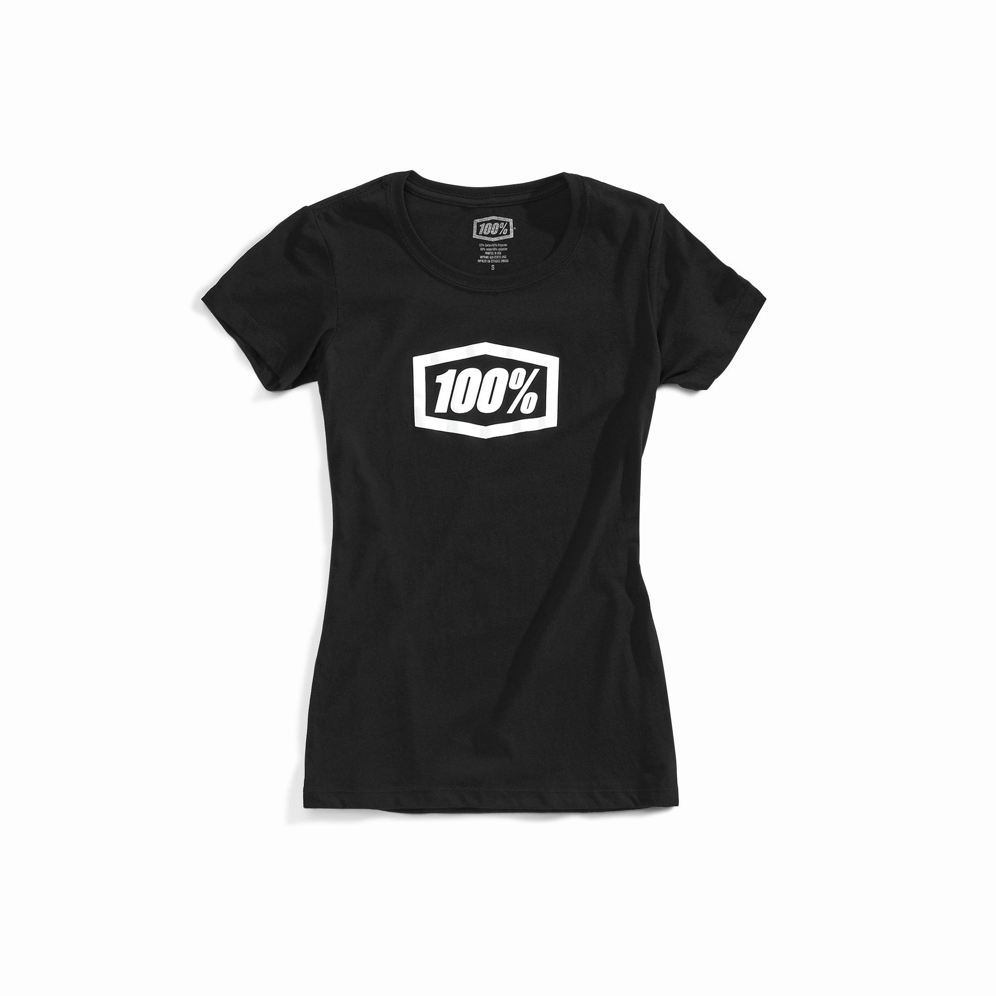 100% Essential Women's T-Shirt Black / S