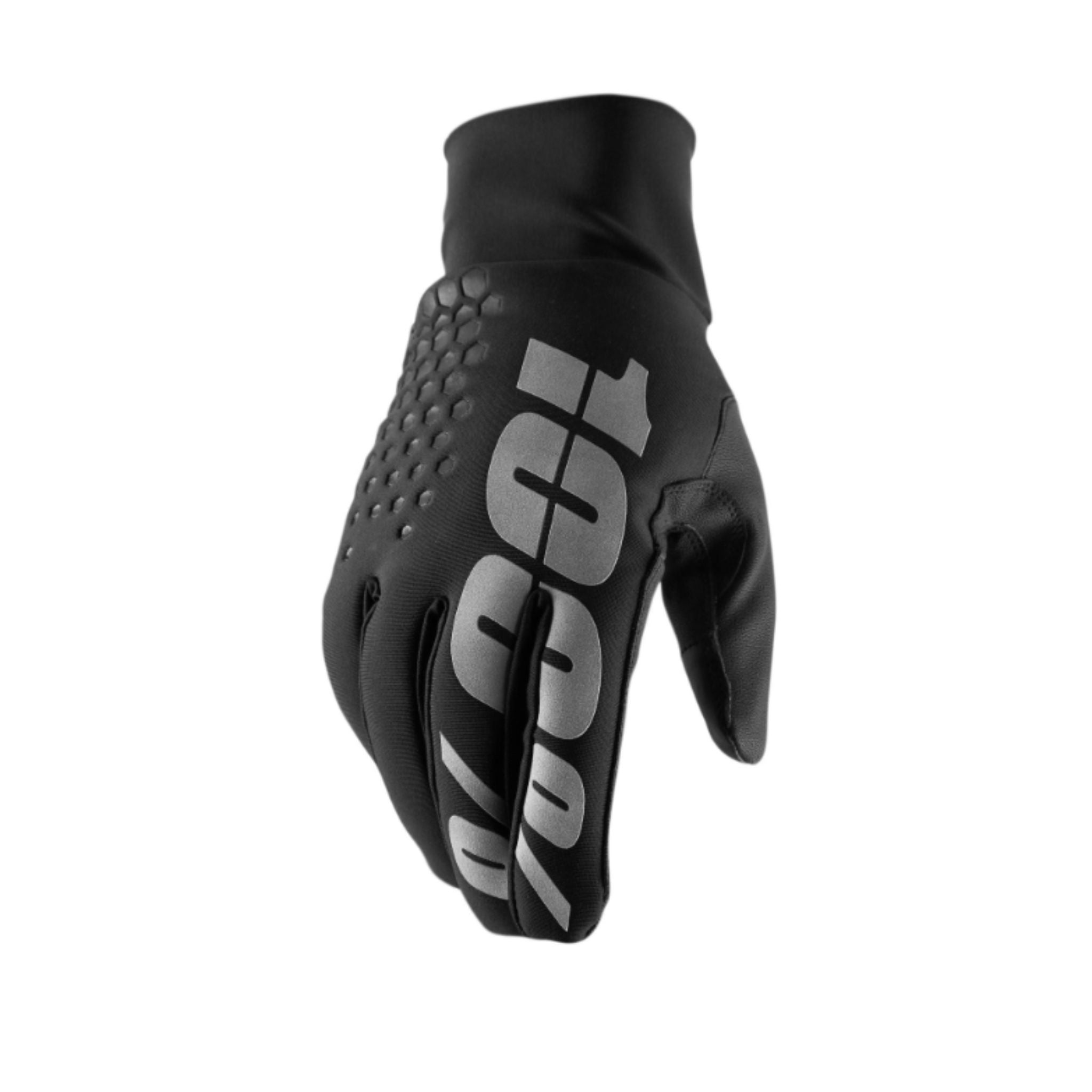 100% Hydromatic Brisker Waterproof Gloves Black / S