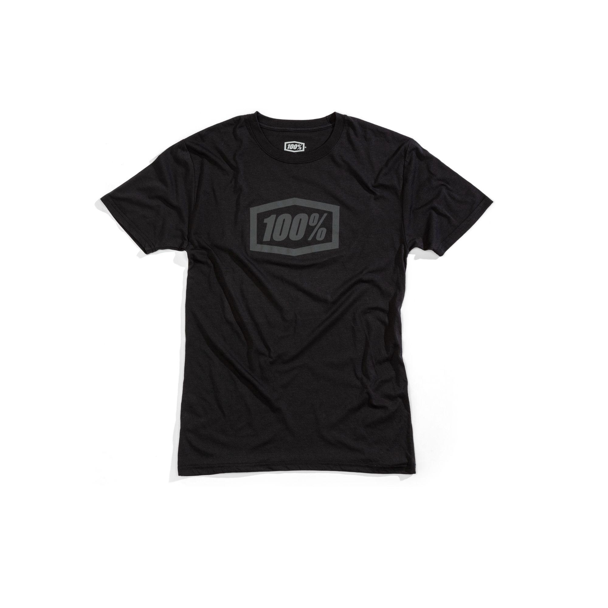 100% Icon Short Sleeve Tech Tee Black / S