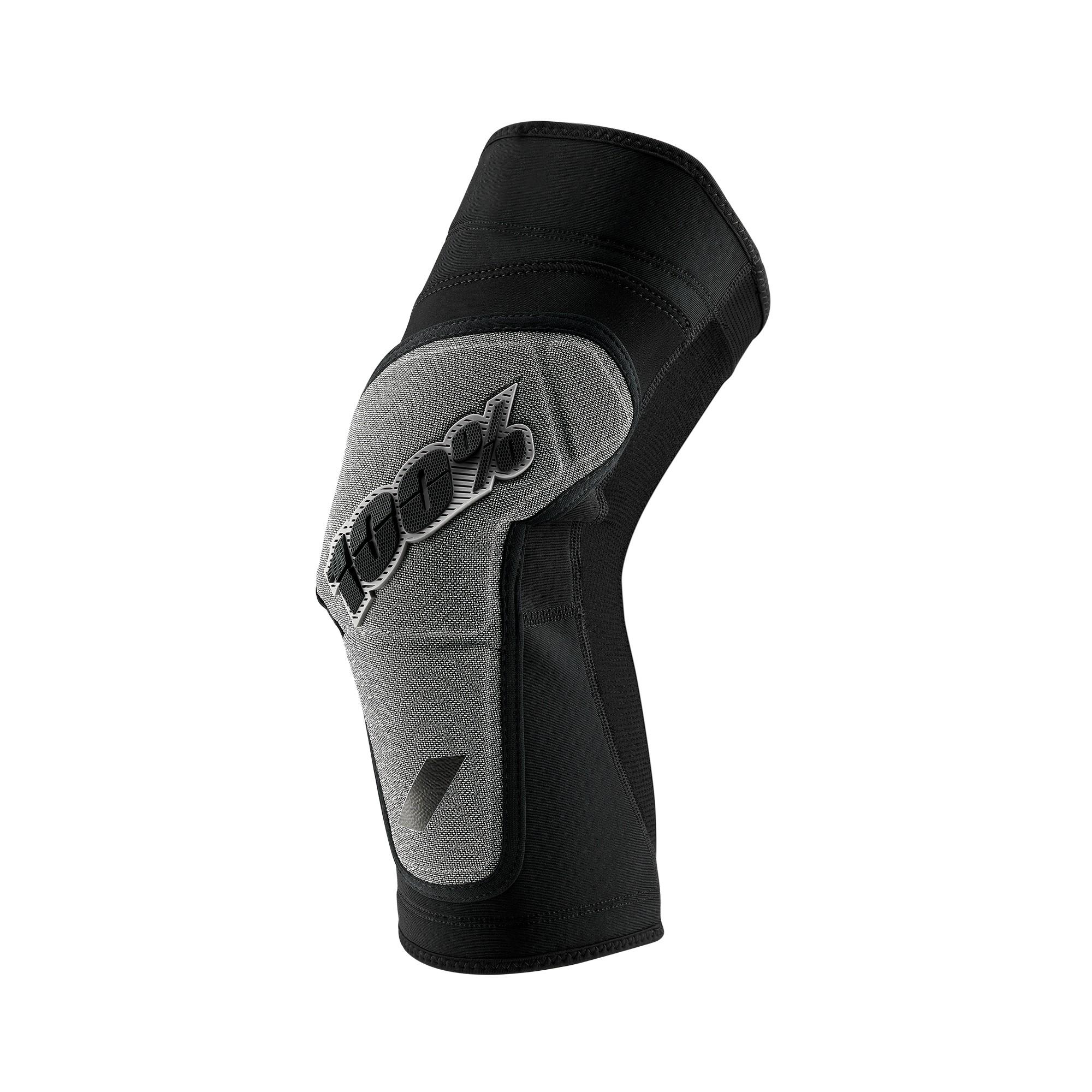 100% Ridecamp Knee Guards Black/Grey / S