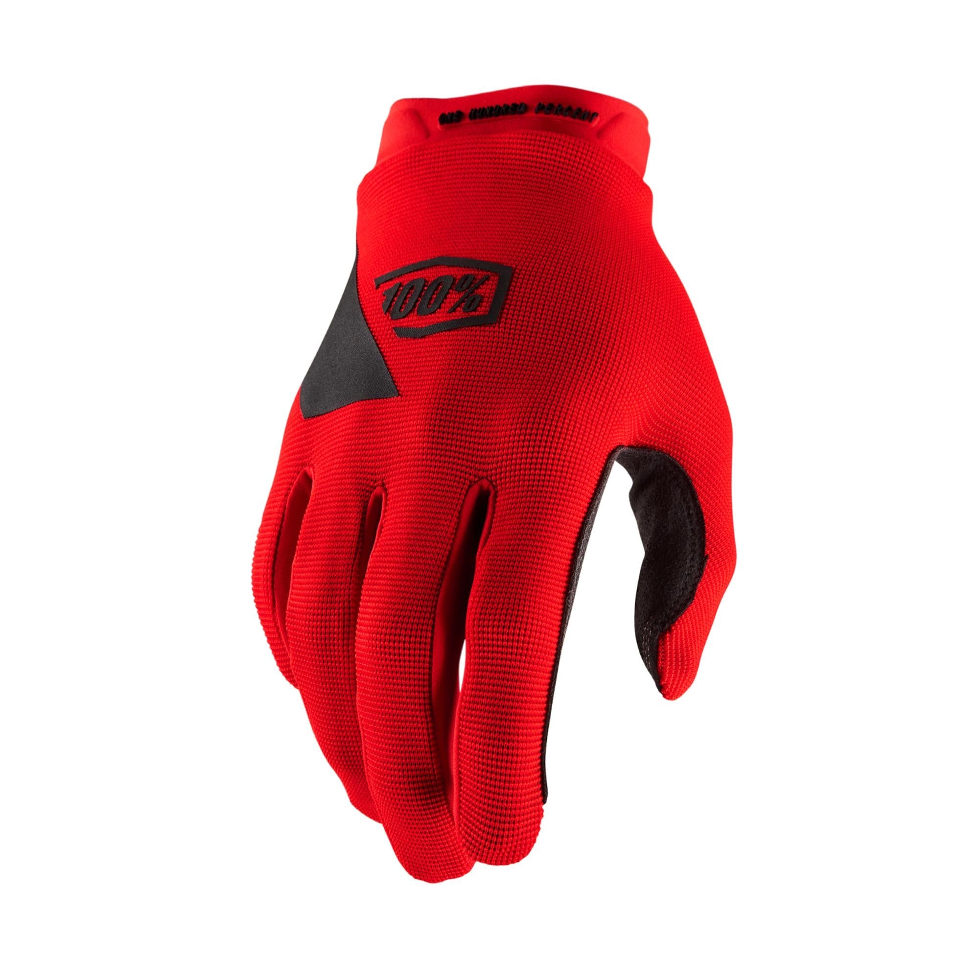 100% Ridecamp Youth Gloves Red / S