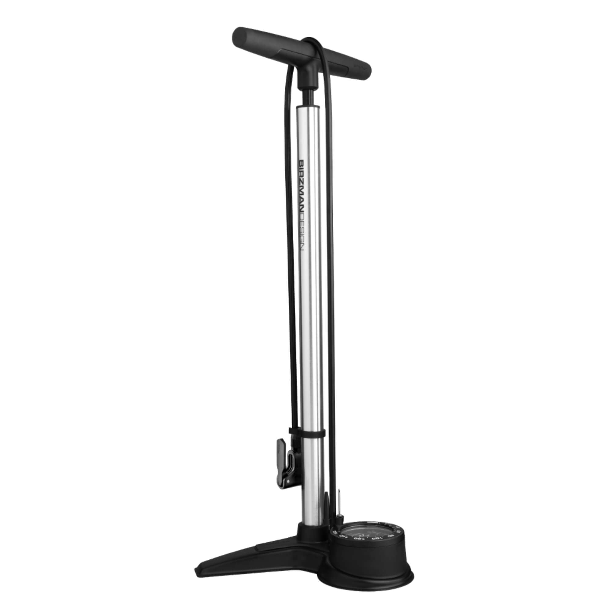 Birzman The Pump with Flick-It ll Silver